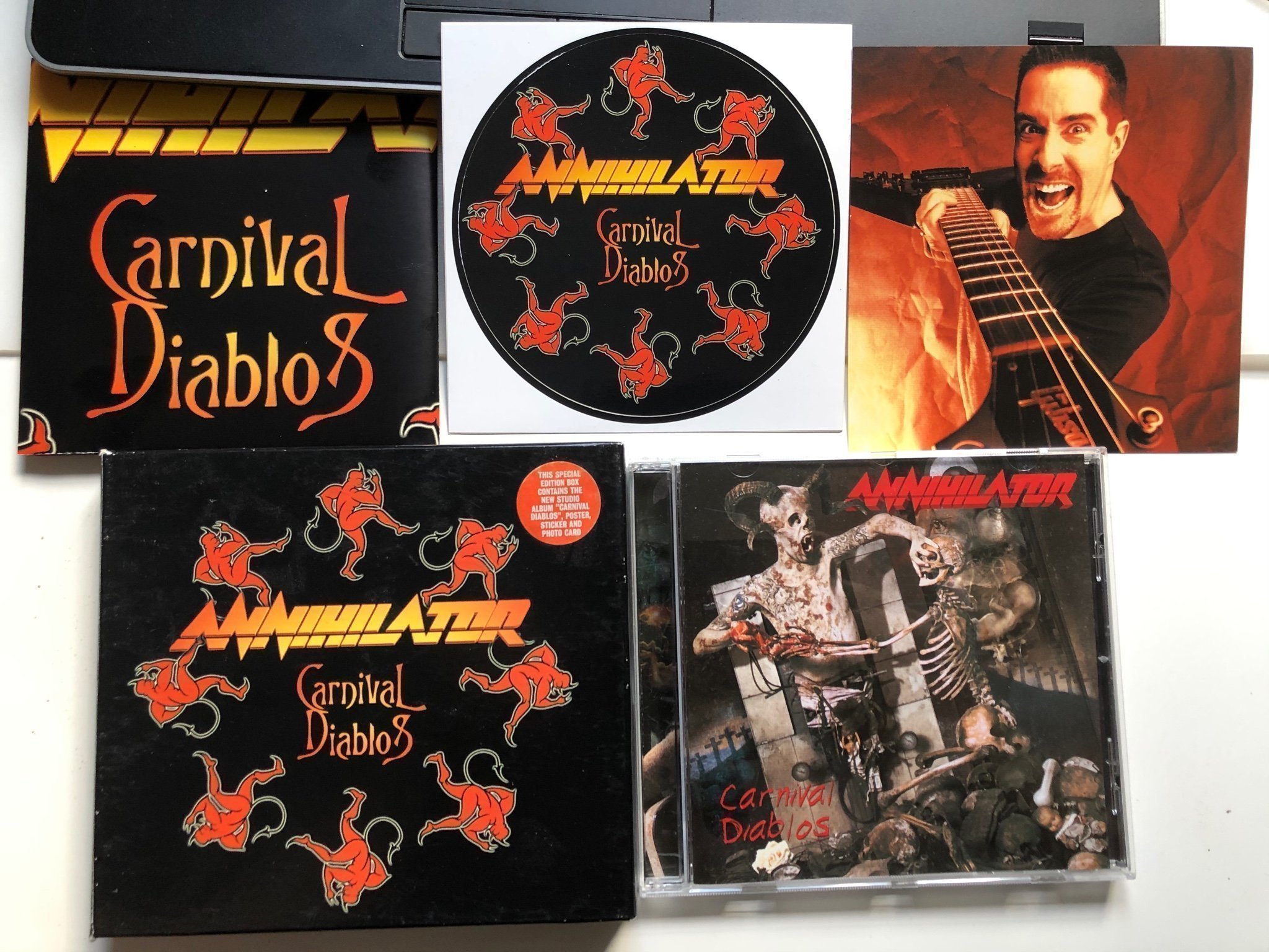 Annihilator Carnival Diablos CD box rare metal .. (426820464) ᐈ Köp på