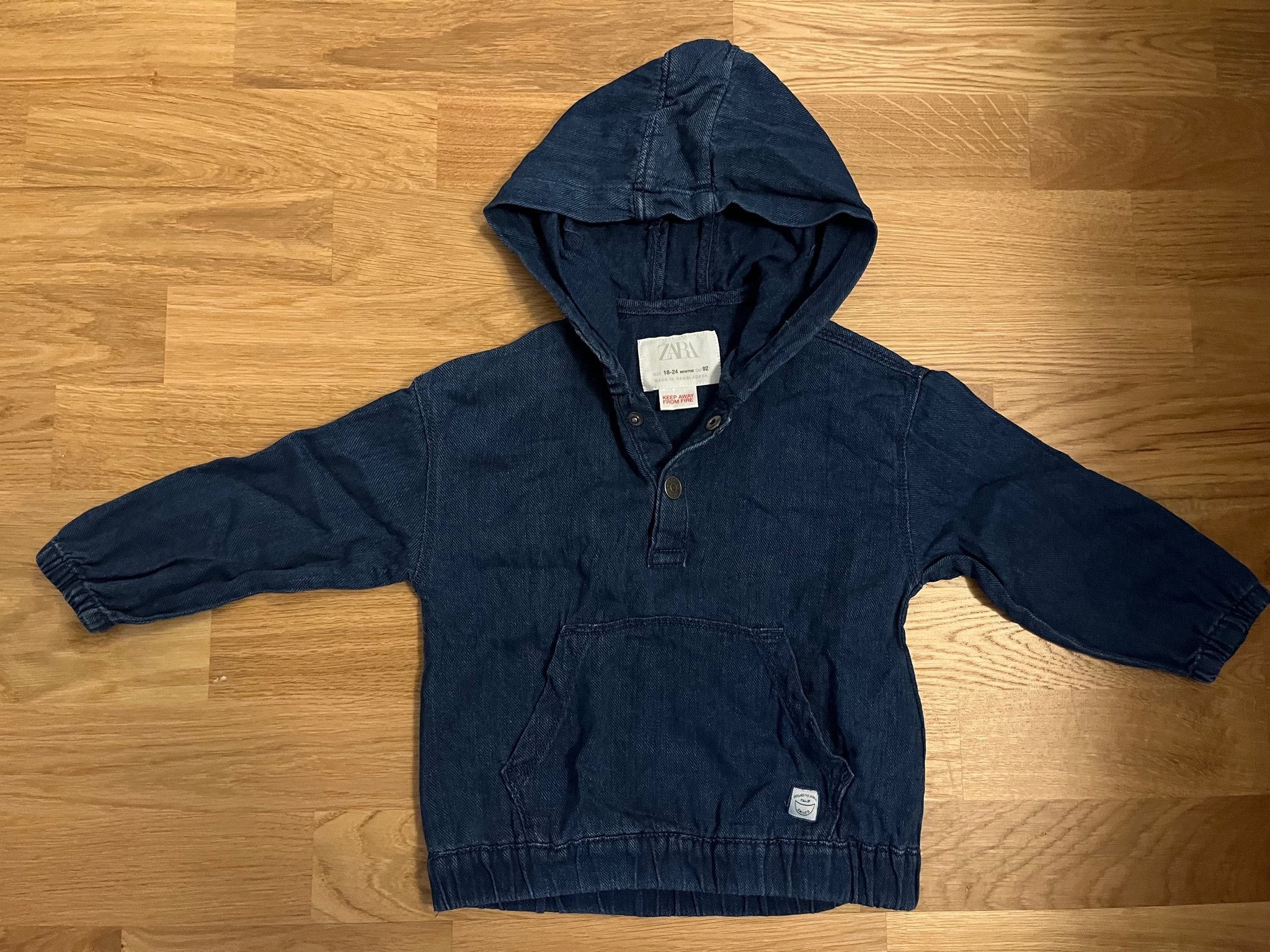 Zara blå tröja, storlek 92