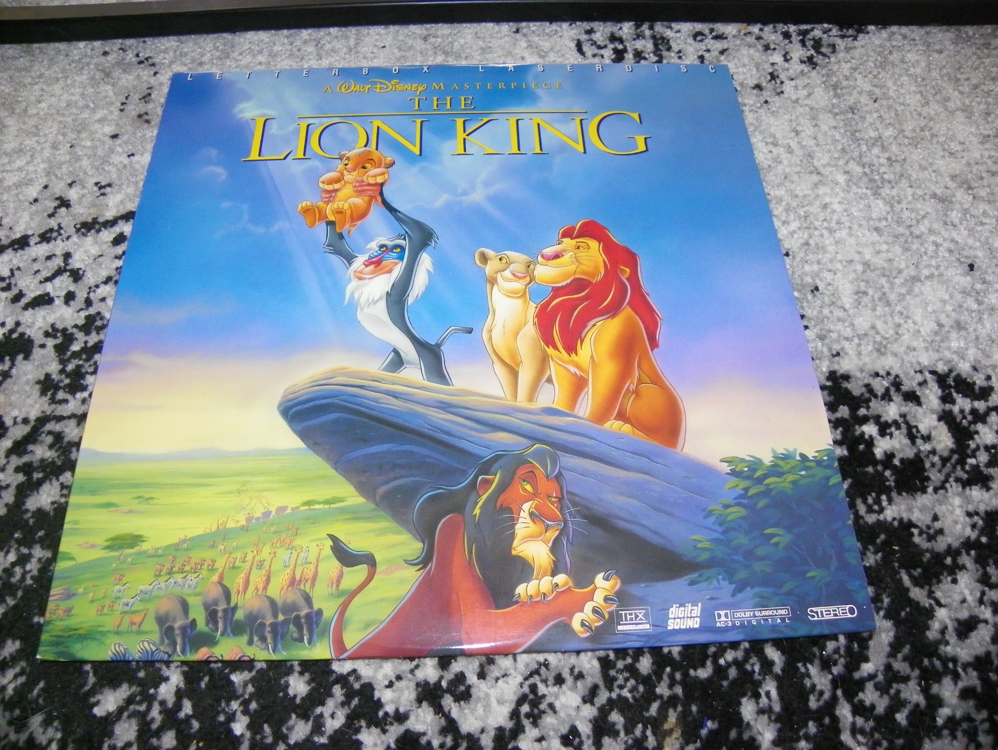 The lion King THX AC3 Letterbox laserdisc .. (408207614) ᐈ Köp på