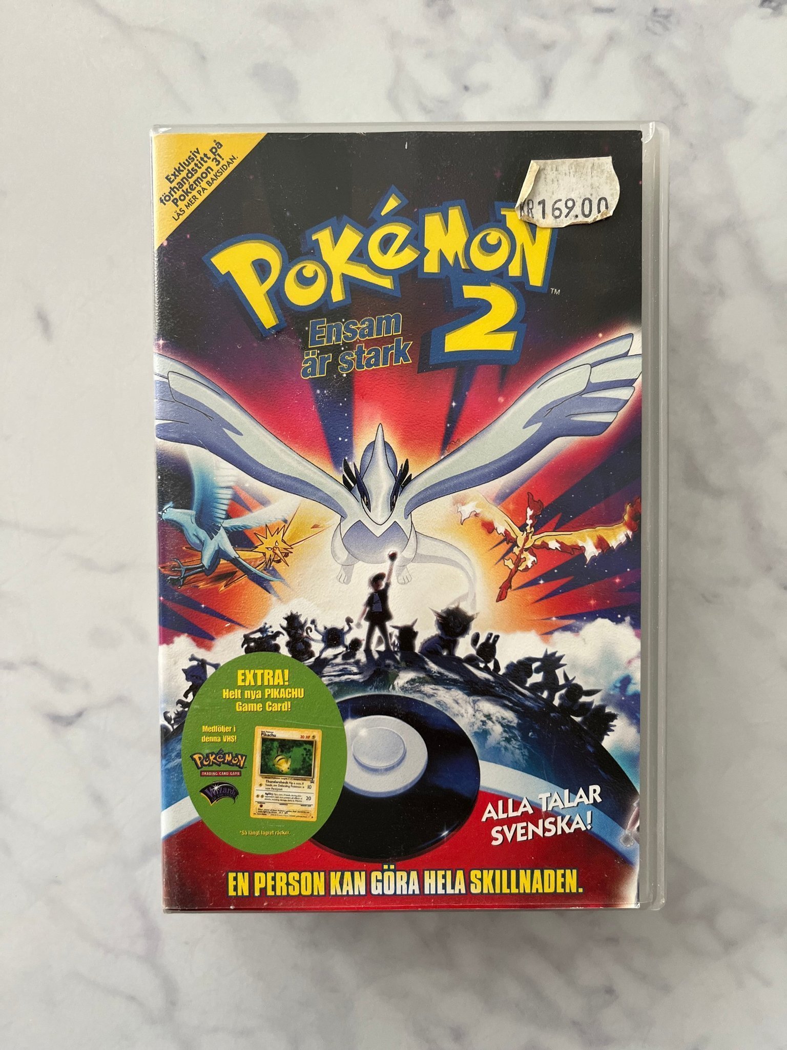 Pokémon 2 - Ensam är stark VHS | Köp på Tradera (715682957)