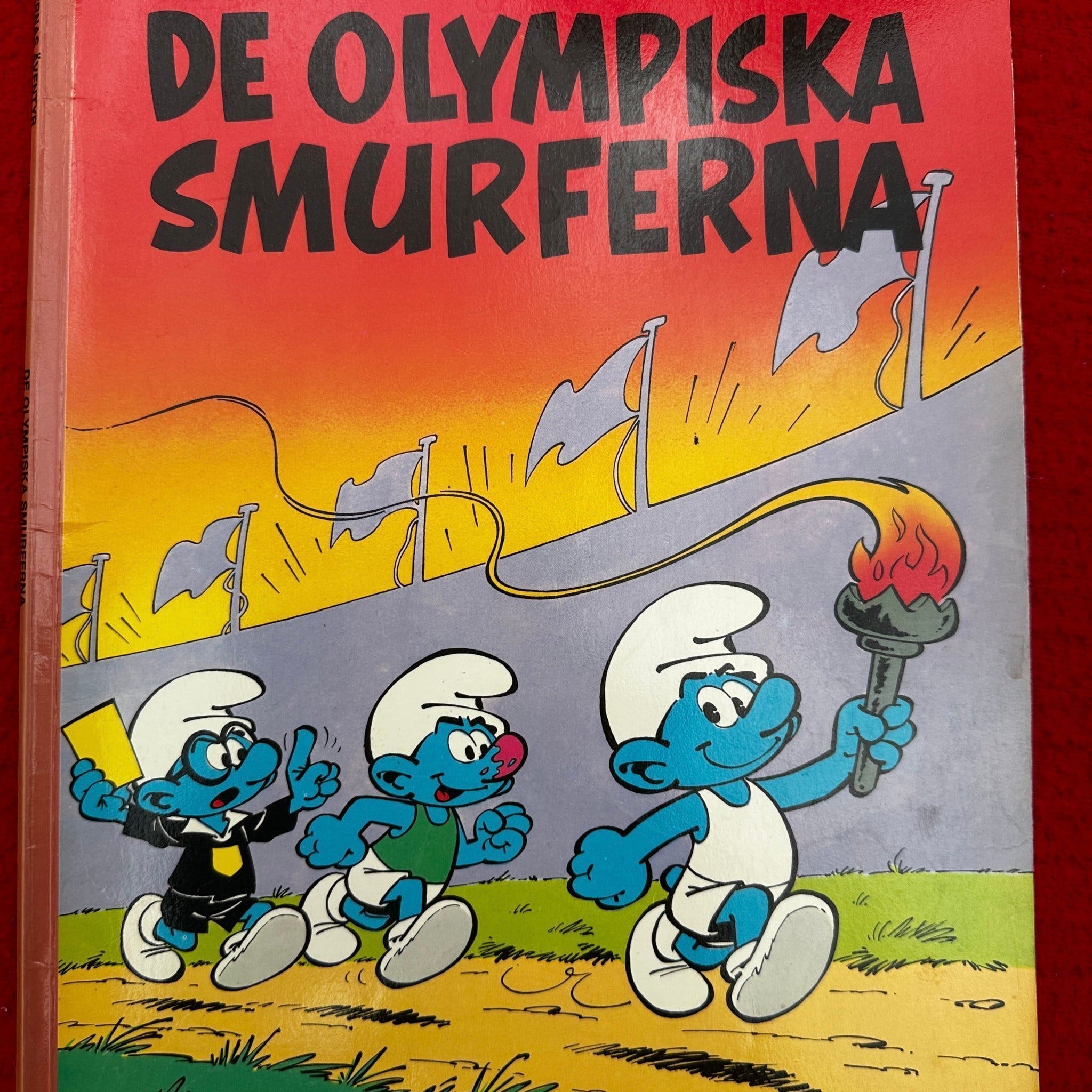 De olympiska smurferna av Peyo, 1979