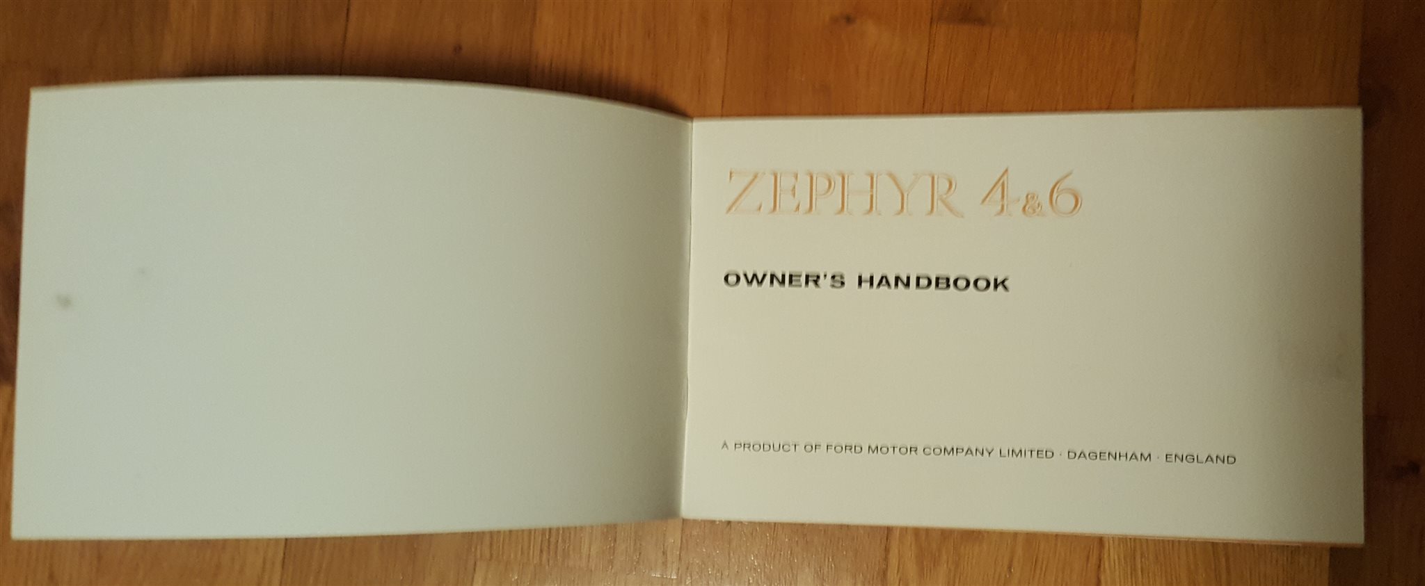 INSTRUKTIONSBOK FORD FORD FORD ZEPHYR 4 & 6 37b4f6 INSTRUKTIONSBOK FORD FORD FORD ZEPHYR 4 & 6 37b4f6