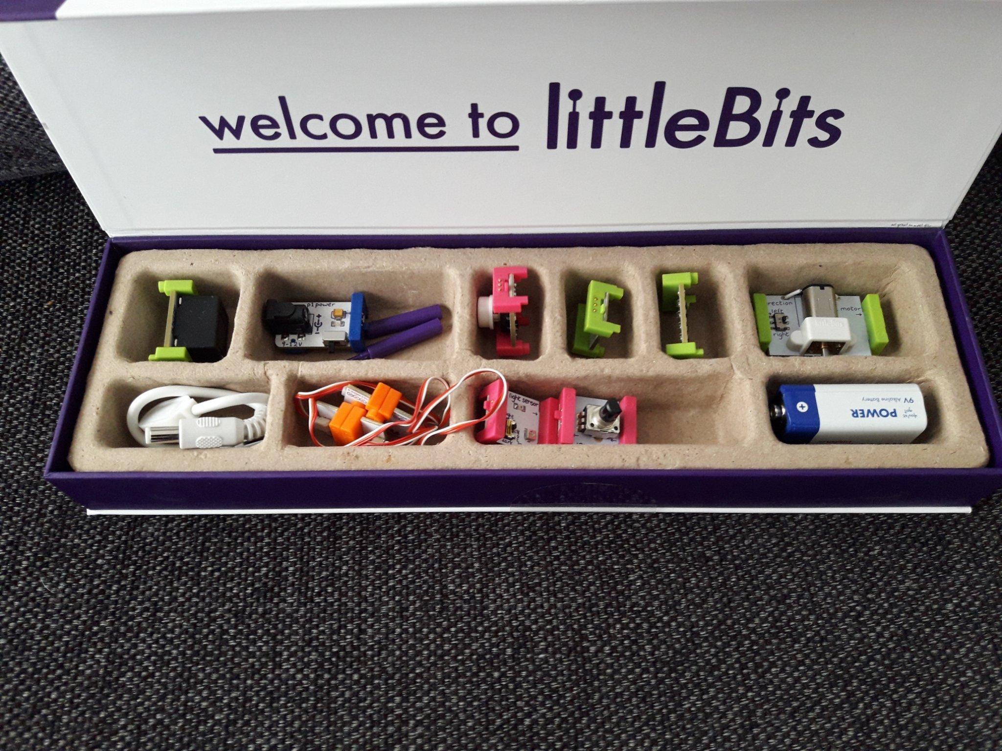 little Bits Base Kit byggsats elektronik, från .. (445144830) ᐈ Köp på