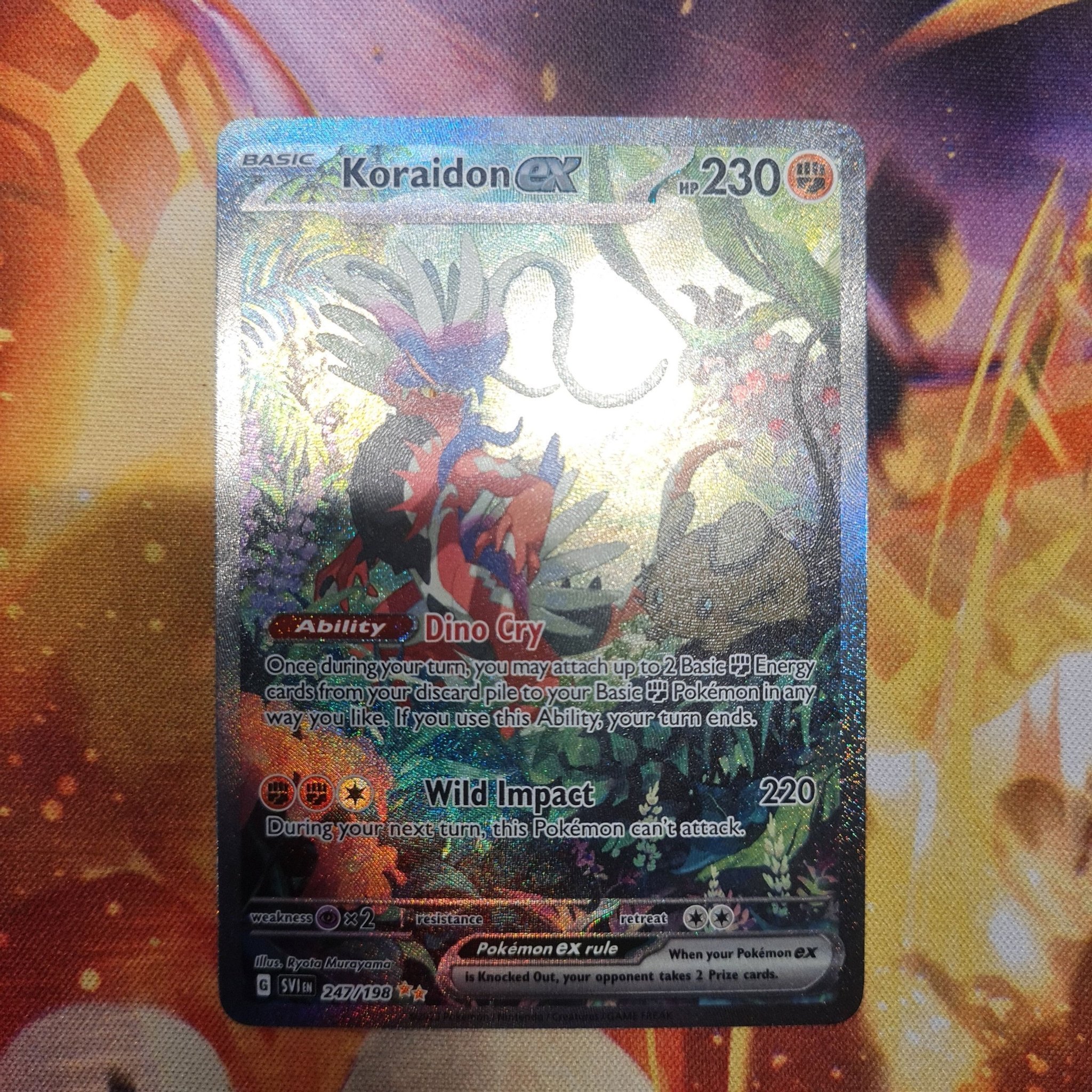Koraidon EX alt art nydraget. Scarlet and viole.. Köp på Tradera