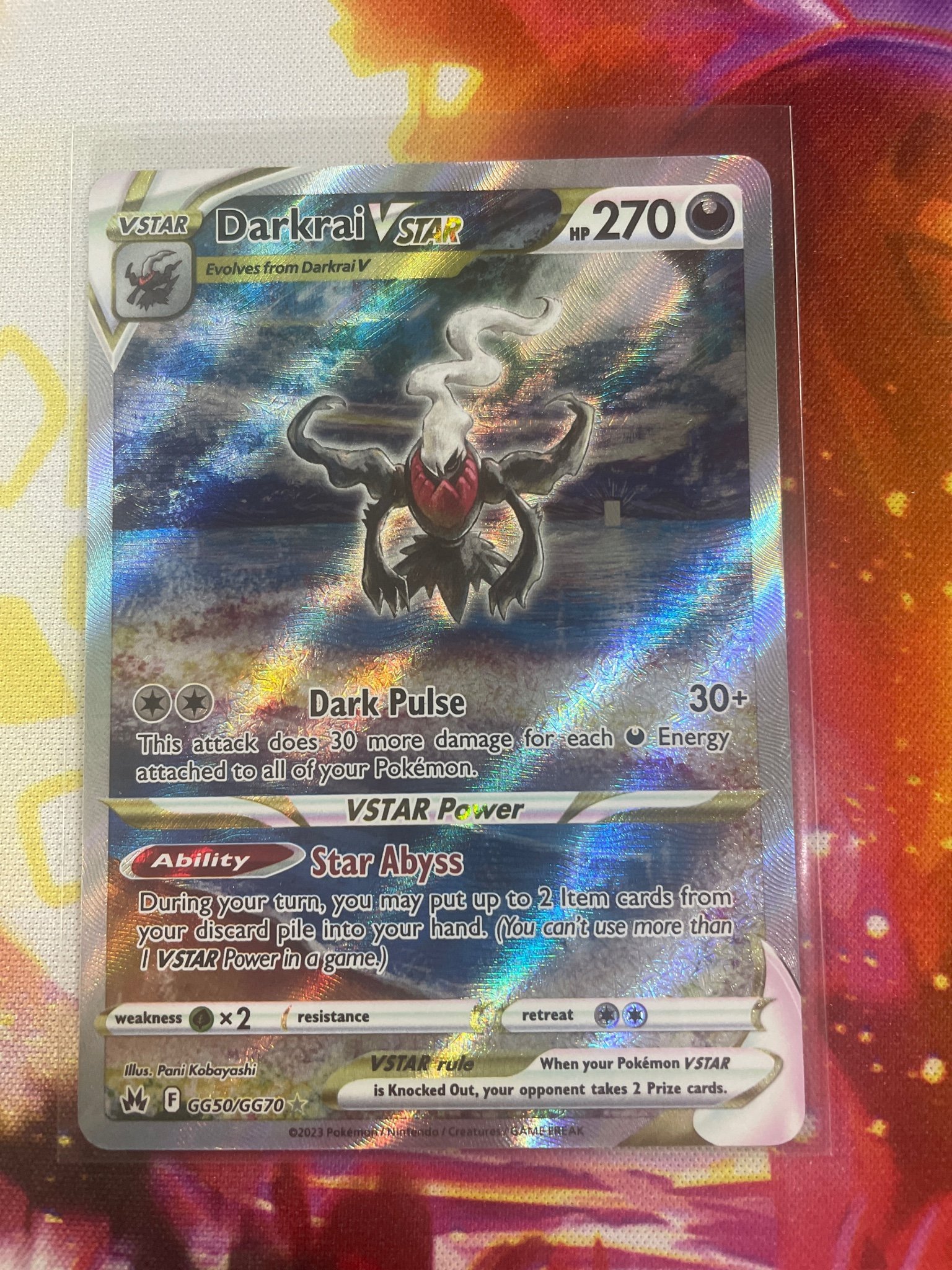Darkrai vstar full art alt art Crown zenith pok.. Köp på Tradera