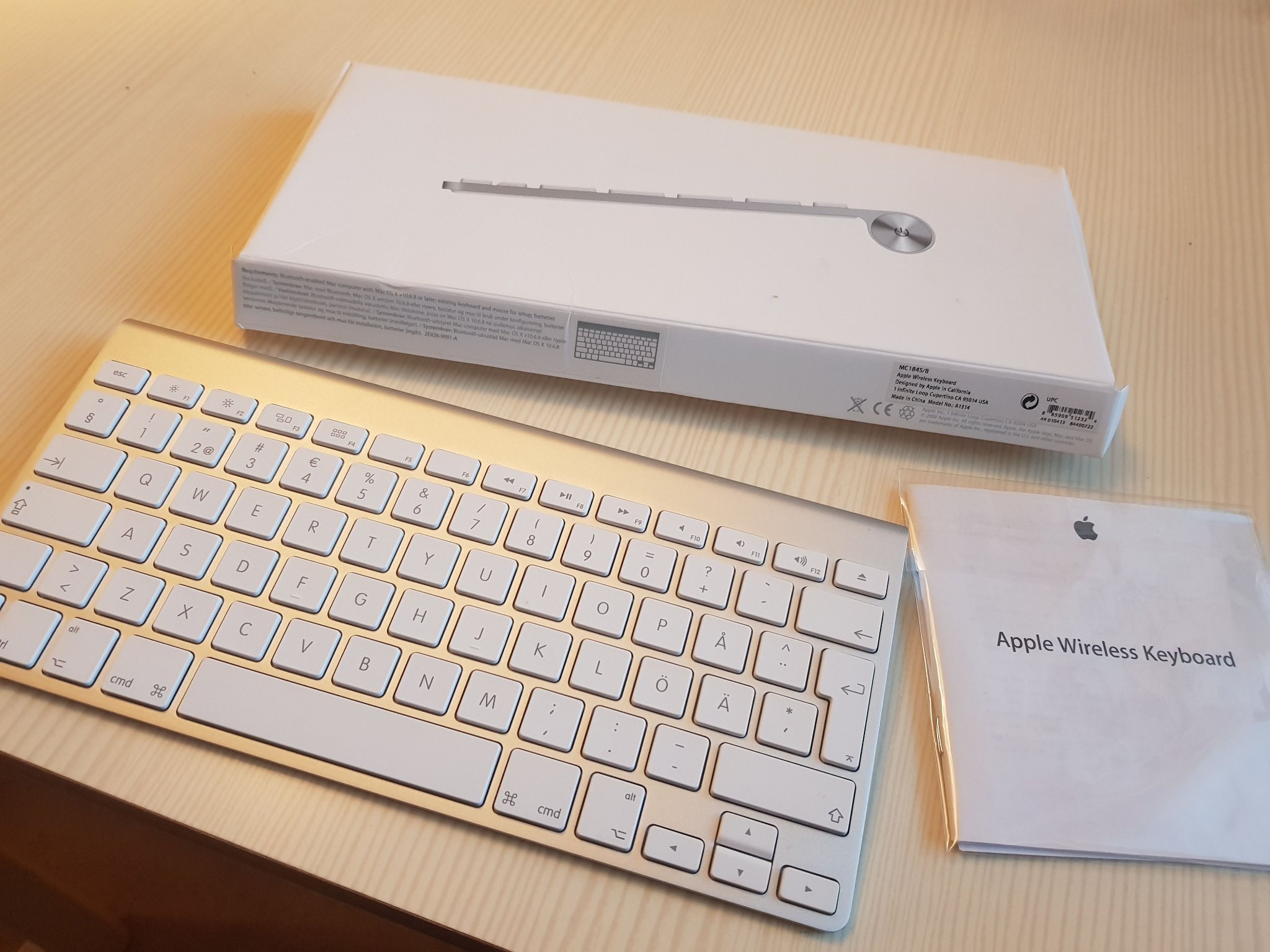 Apple Wireless Keyboard (391090764) ᐈ Köp på Tradera