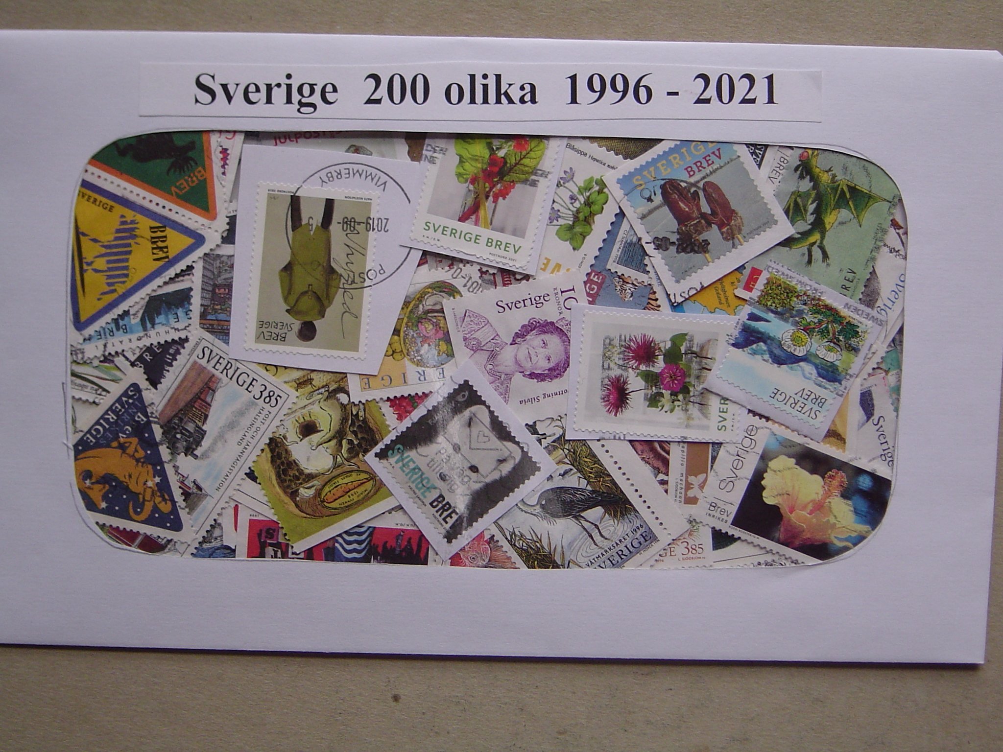 Se produkter som liknar 200 svenska frimärken 1996 .. på Tradera