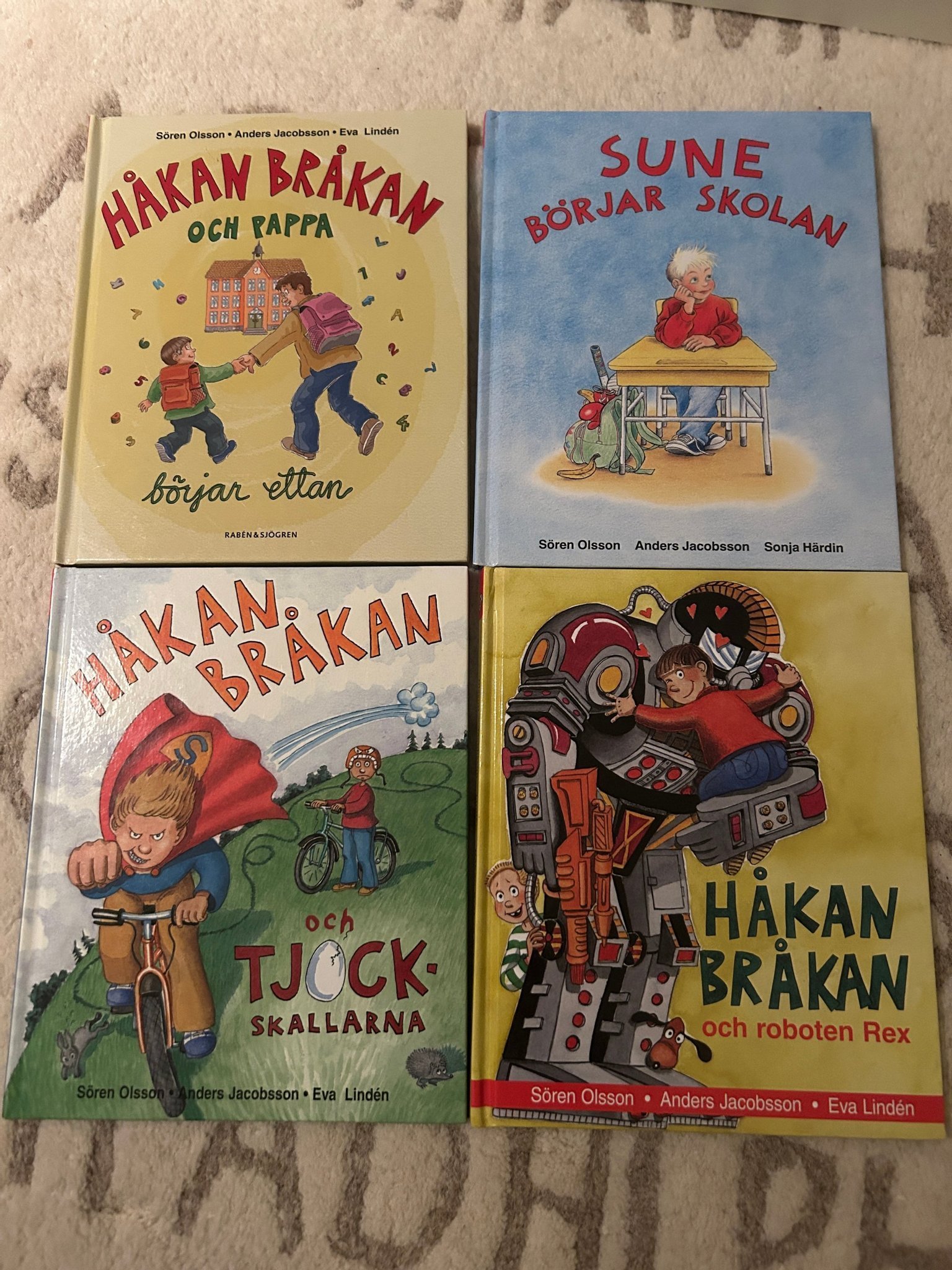 4st- Håkan Bråkan och Sune Böcker - Sören Olsso.. | Köp på Tradera ...