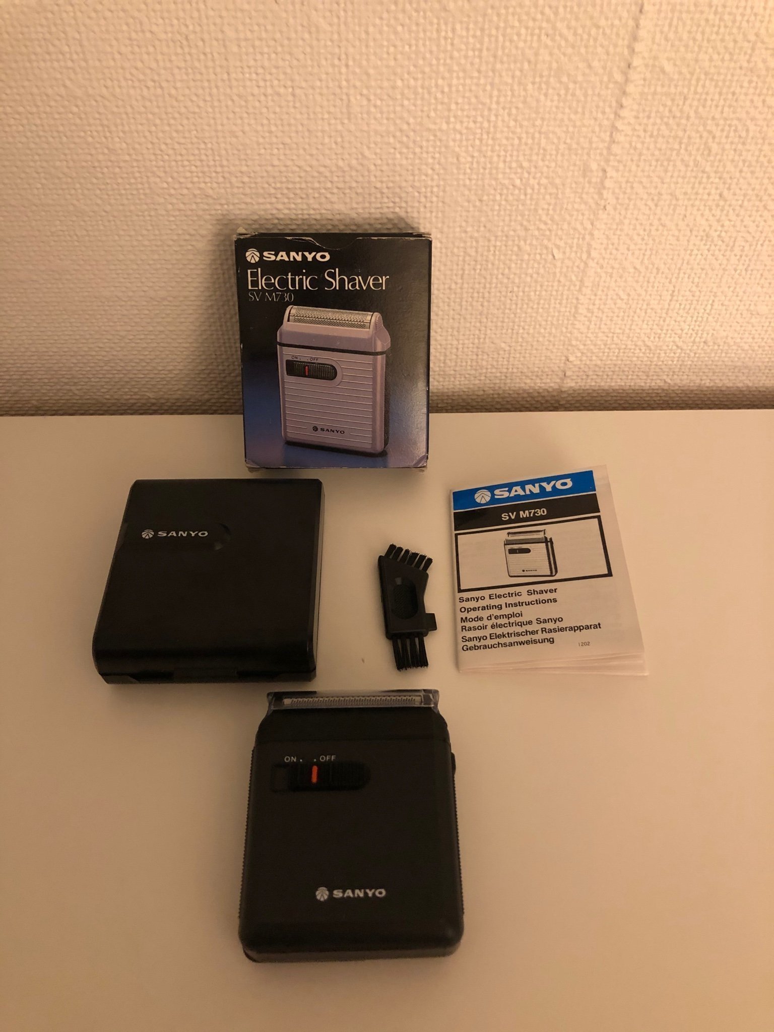 Sanyo Electric shaver SV M730 (RETRO) (409213250) ᐈ Köp på Tradera