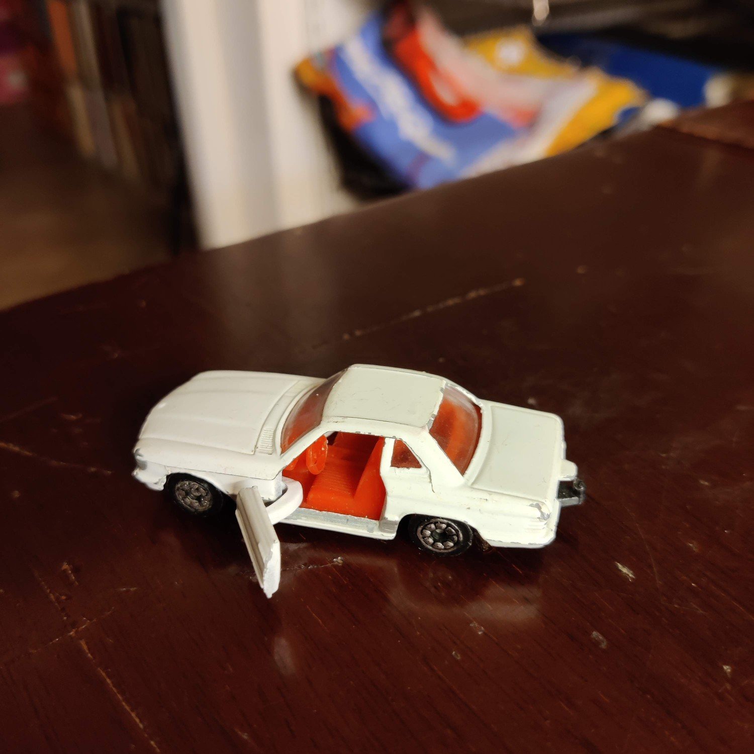 Corgi Juniors Mercedes 500 SL – Miniature, Dans Sa Boîte (usée)