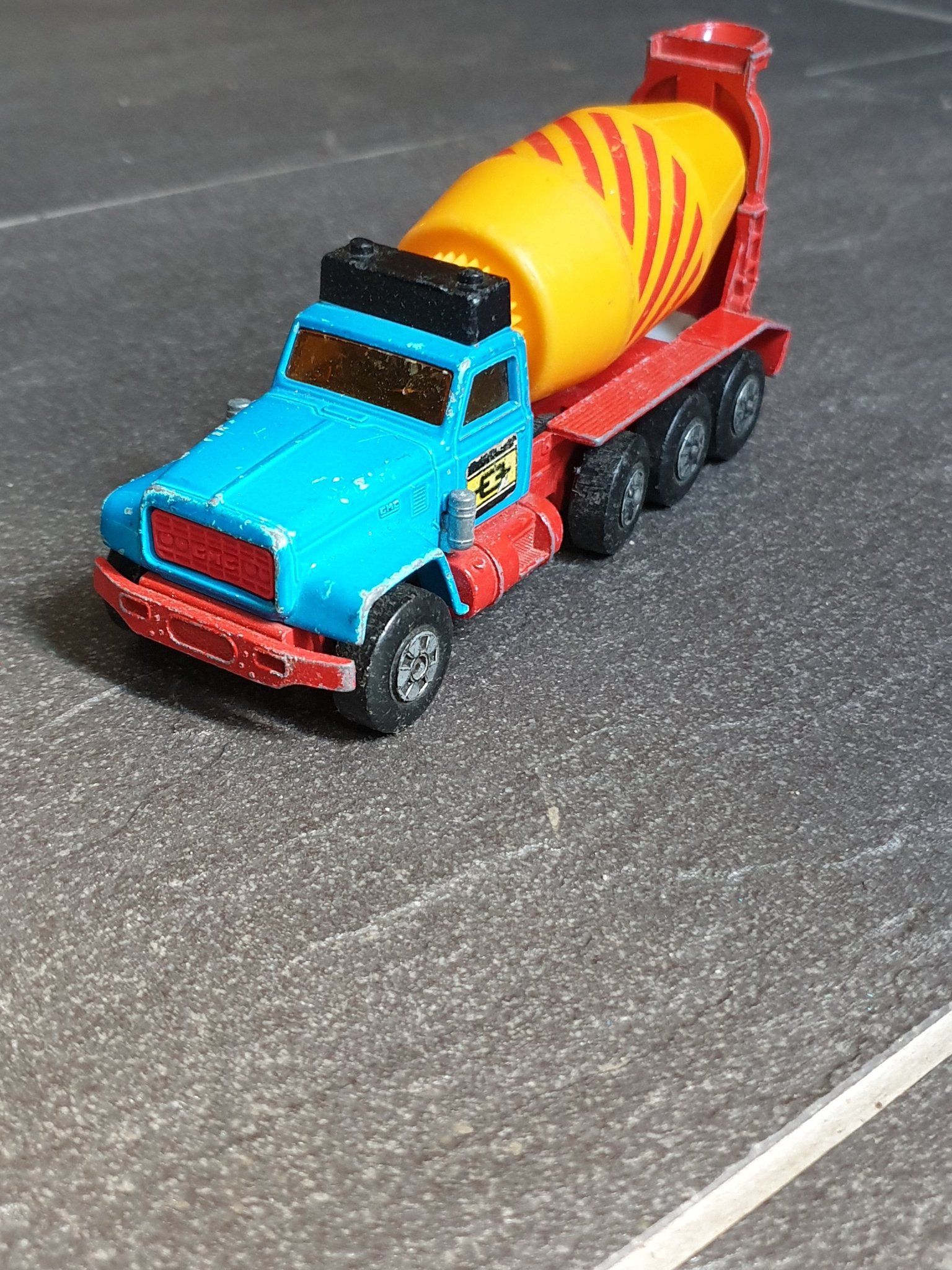 VINTAGE 1970 MATCHBOX LESNEY CEMENT MIXER be.. (400846622) ᐈ Köp på