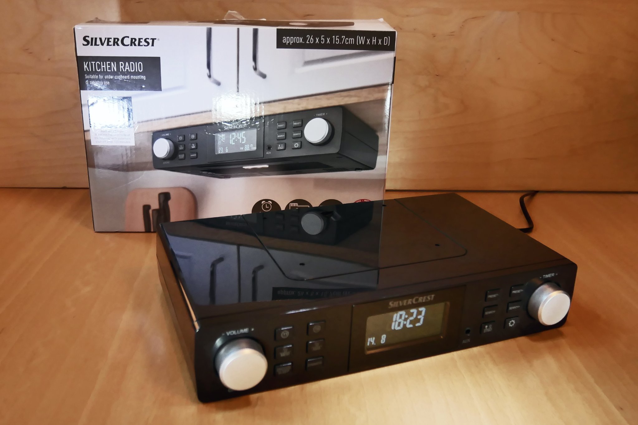 Silvercrest FM Klockradio RDS PLL Mottagning. S.. (414365730) ᐈ Köp på