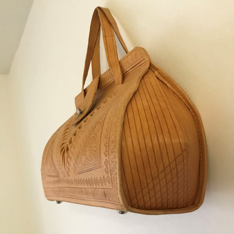 Vintage väska handväska skinn klädd boho retro retro retro cognac 60-tal 70-tal afrikansk 98b81b Vintage väska handväska skinn klädd boho retro retro retro cognac 60-tal 70-tal afrikansk 98b81b