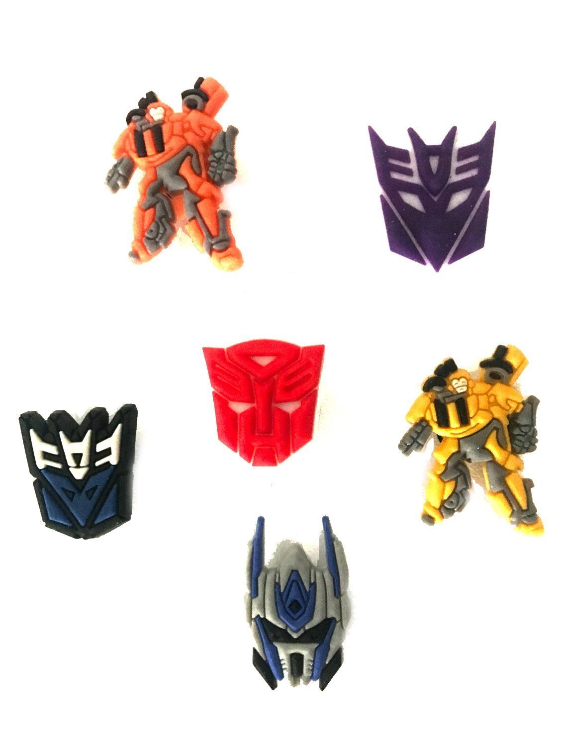 JIBBITZ / Skosmycken TRANSFORMERS Crocs 6 styck (414921724) ᐈ Köp på