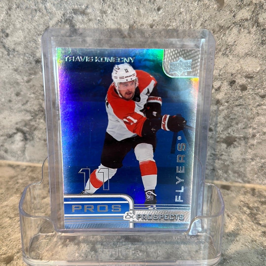 Carta de hockey Travis Konecny Upper Deck Pros & Prospects