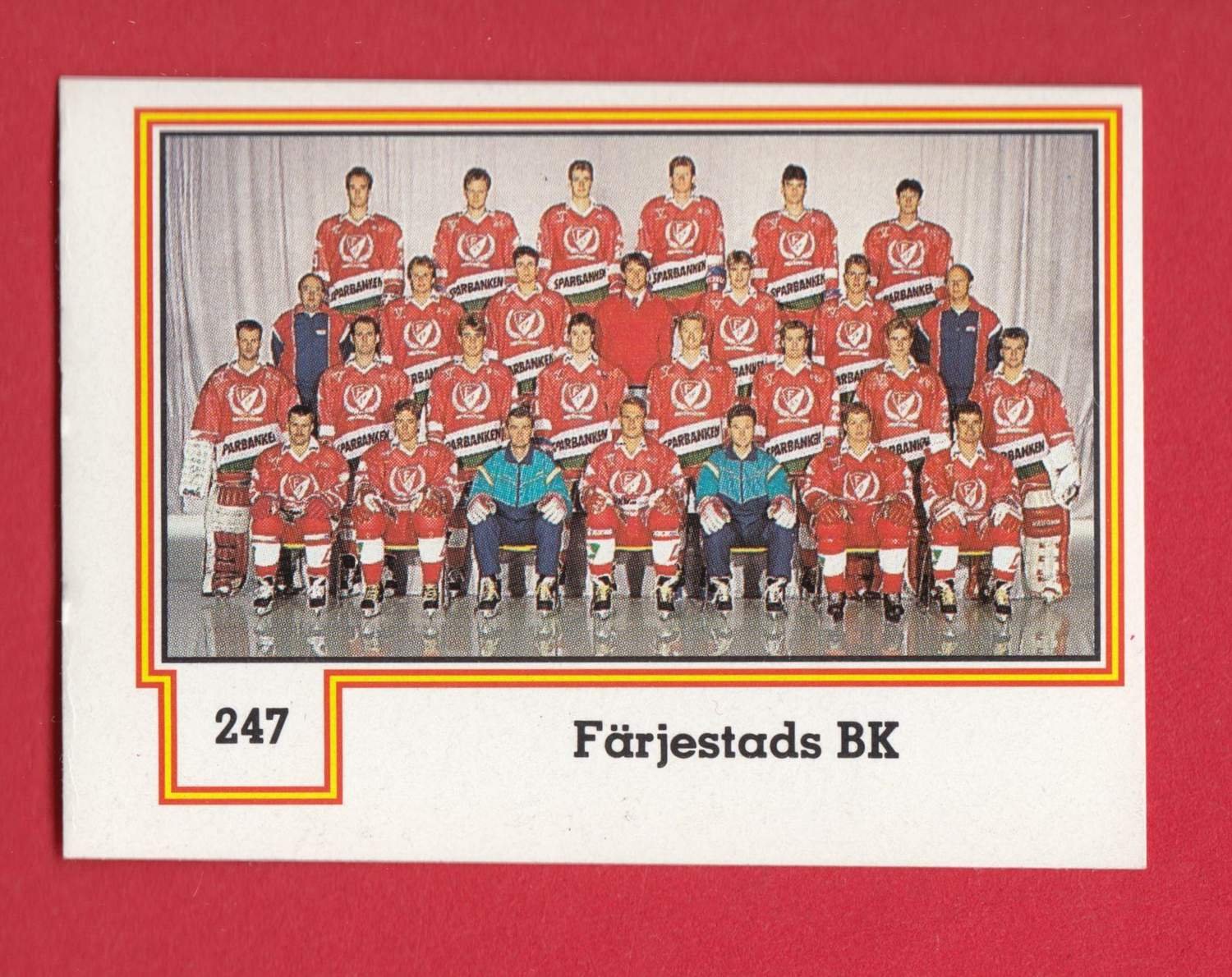 199091 Semic Elitserien 247 Lagbild Färjestad.. (382172622) ᐈ Köp på