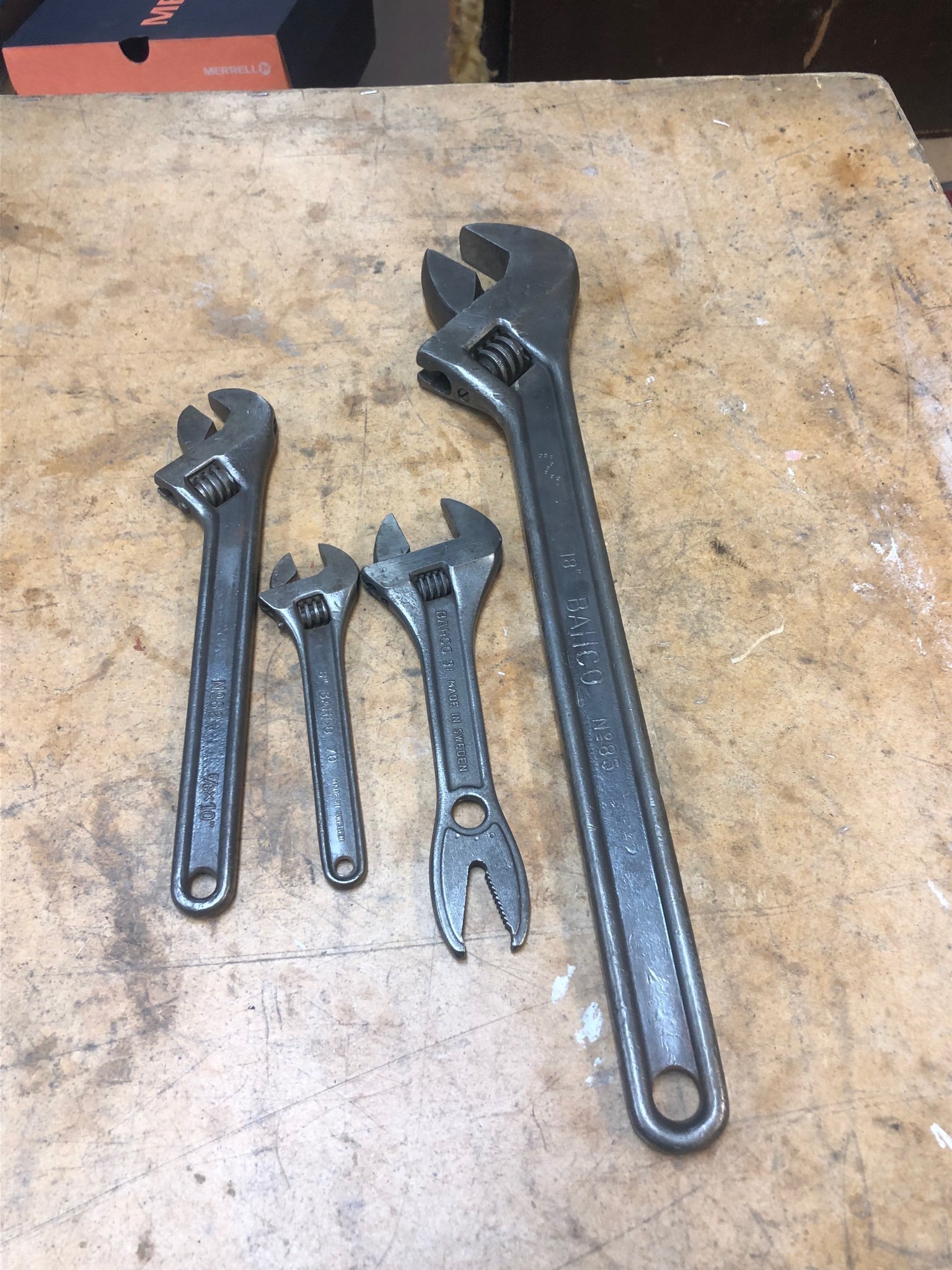 BAHCO skiftnycklar Verktyg