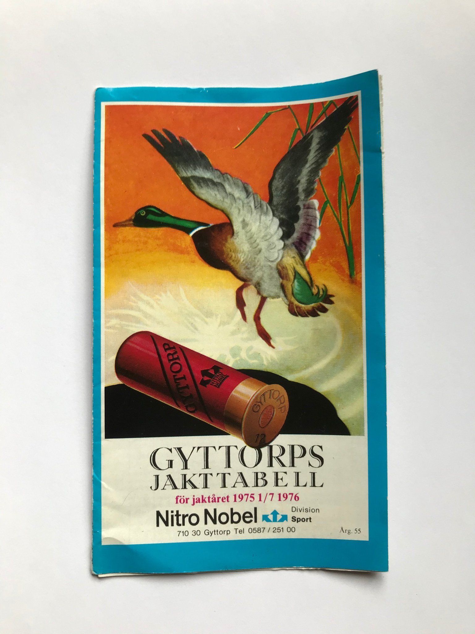 Jakttabell 1975 76 (404009073) ᐈ Köp på Tradera