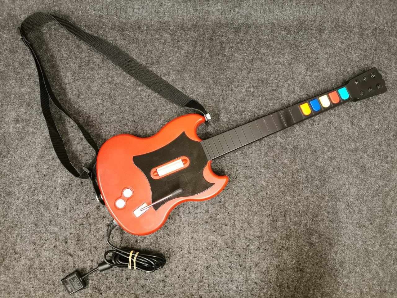 Guitar Hero Guitar Controller PS2 P.. (415785100) ᐈ NiotekStore på Tradera