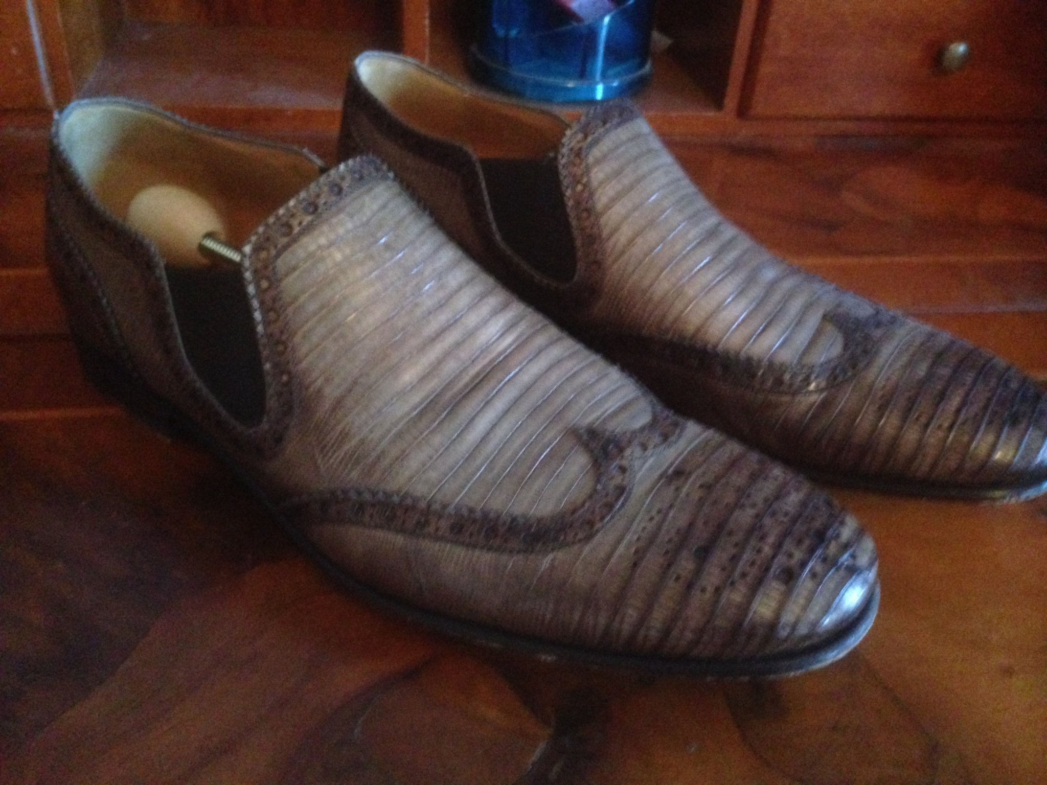 gucci python loafer