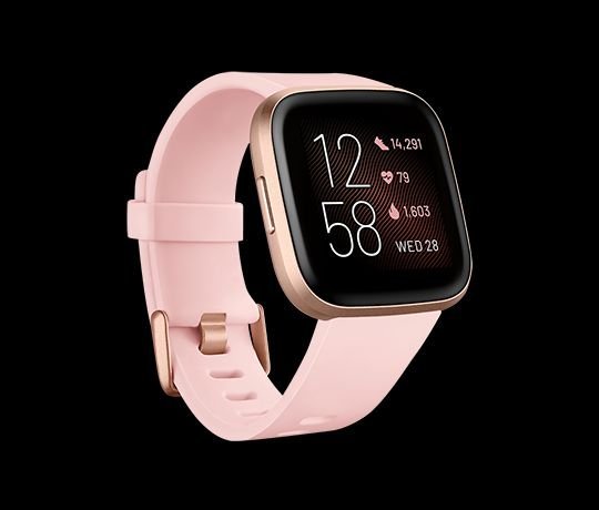 fitbit versa 2 petal copper rose