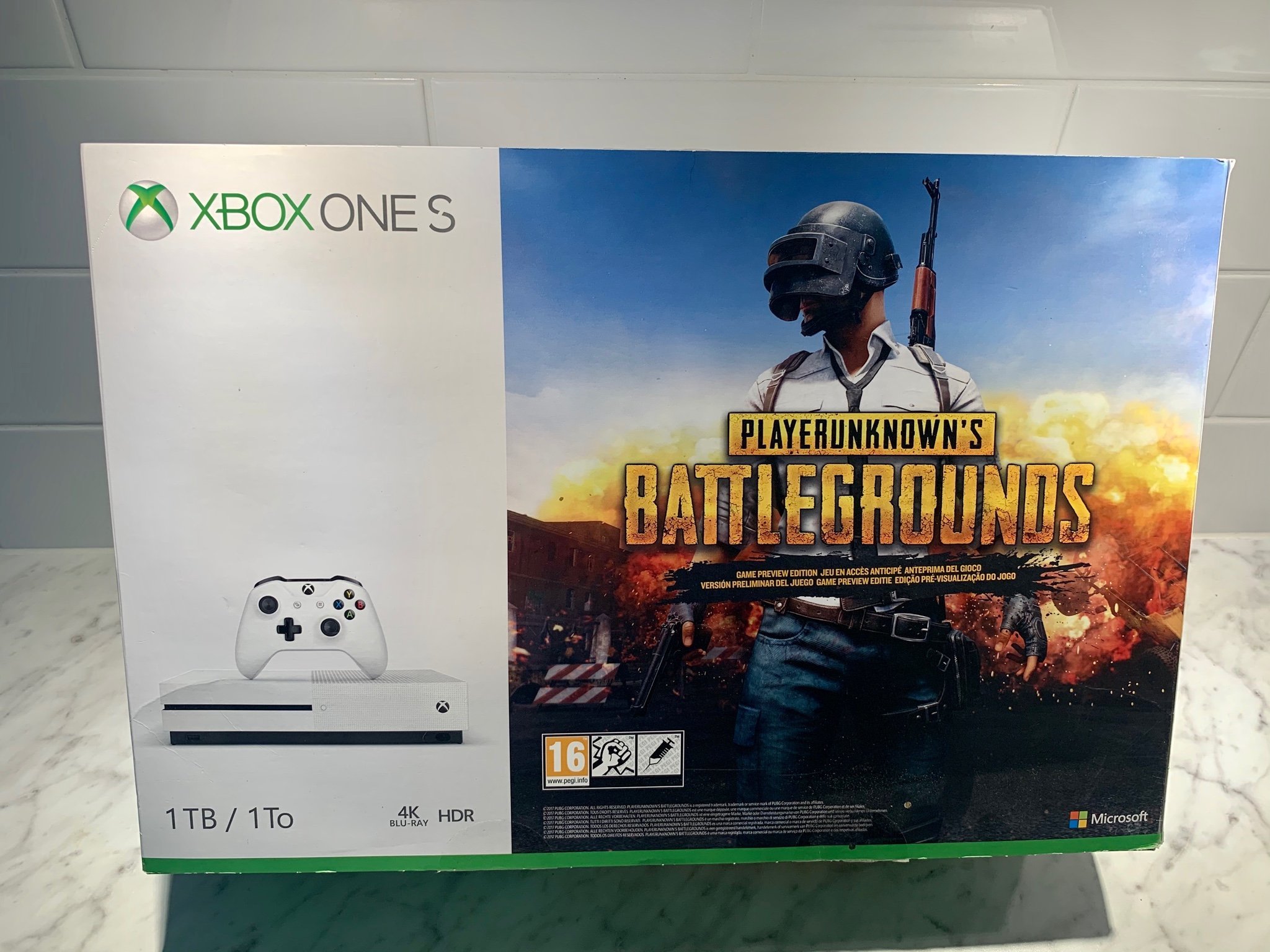 Xbox One S 4k Blu Ray