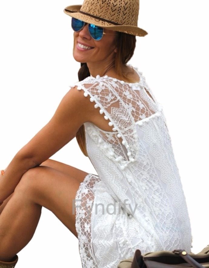 Spetsklänning Spetsklänning Spetsklänning Sundress Vit 4XL 94581e Spetsklänning Spetsklänning Spetsklänning Sundress Vit 4XL 94581e