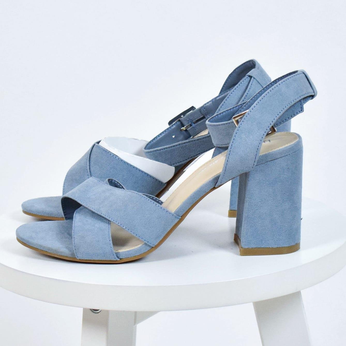 Blåa klackskor från DS din sko, strl 38 (404993113) ᐈ