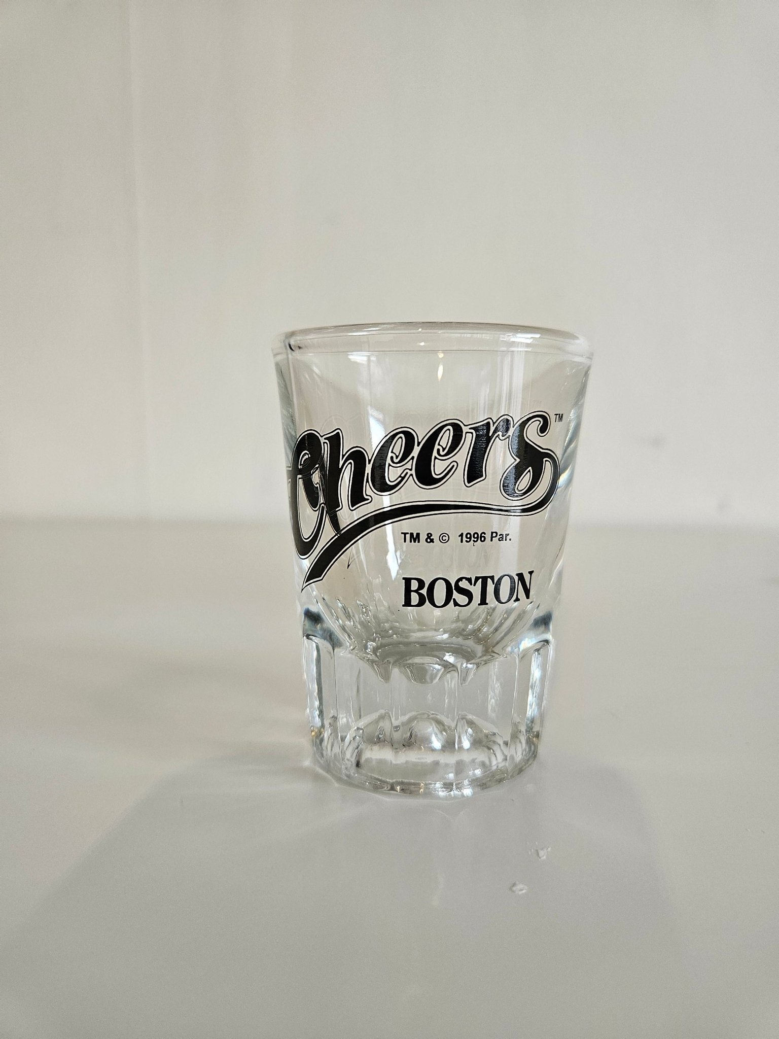 Cheers Boston shot glass Köp på Tradera (622912187)