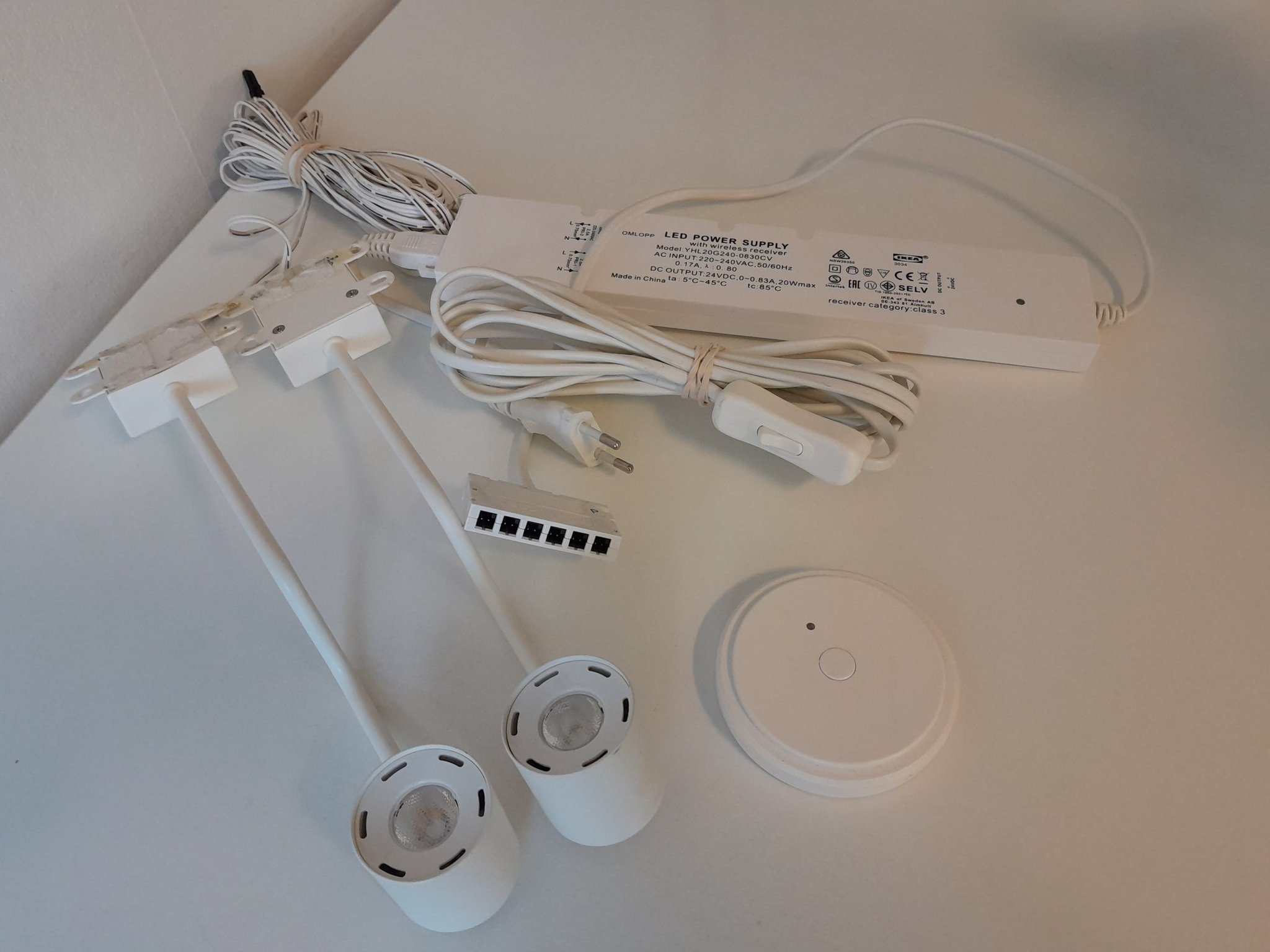 Led power supply with wireless receiver ikea, U.. Köp på Tradera
