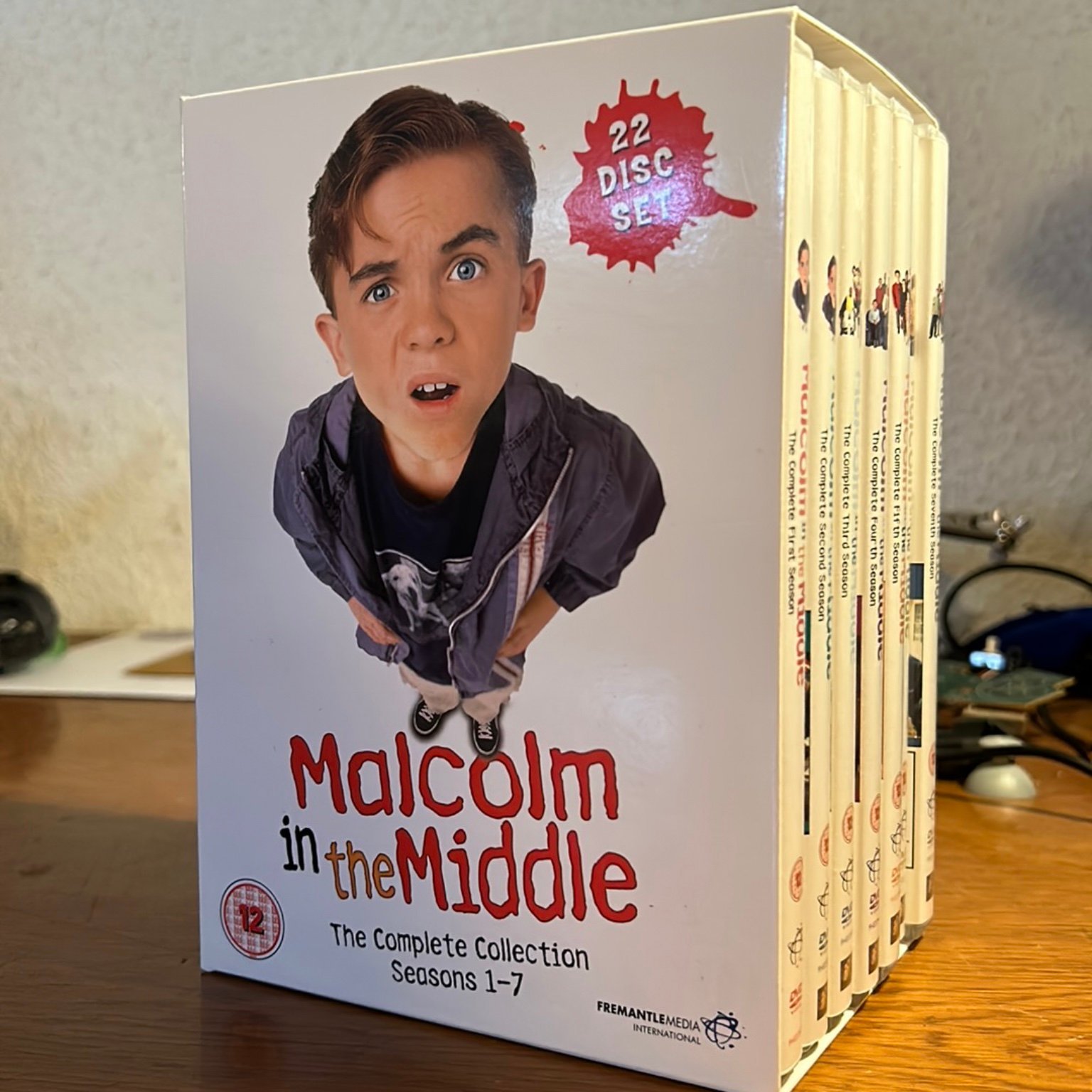 Malcolm in the middle dvd box Köp på Tradera (609182534)