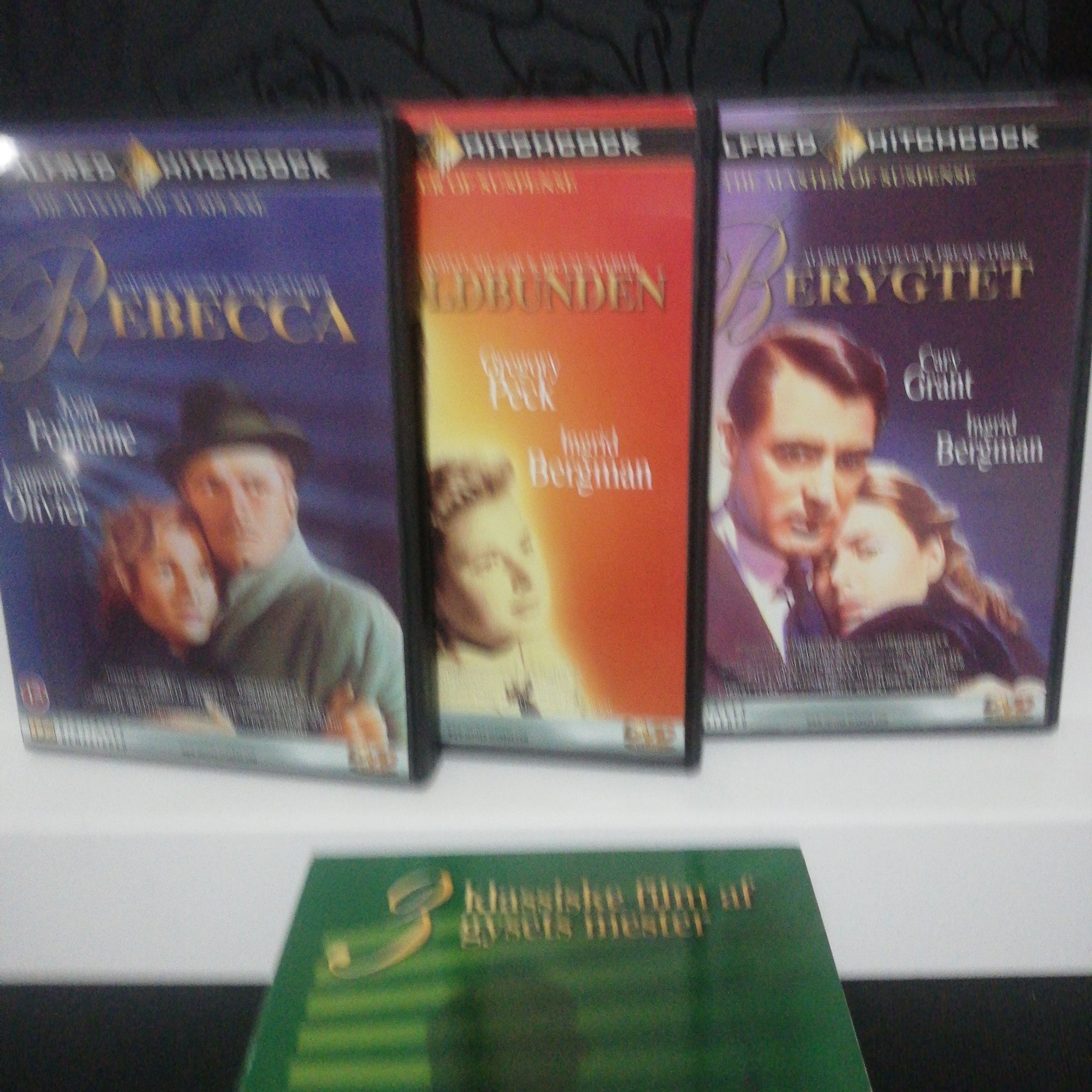 Rebecca / spelbound / notoruous dvd alfred hitchcock