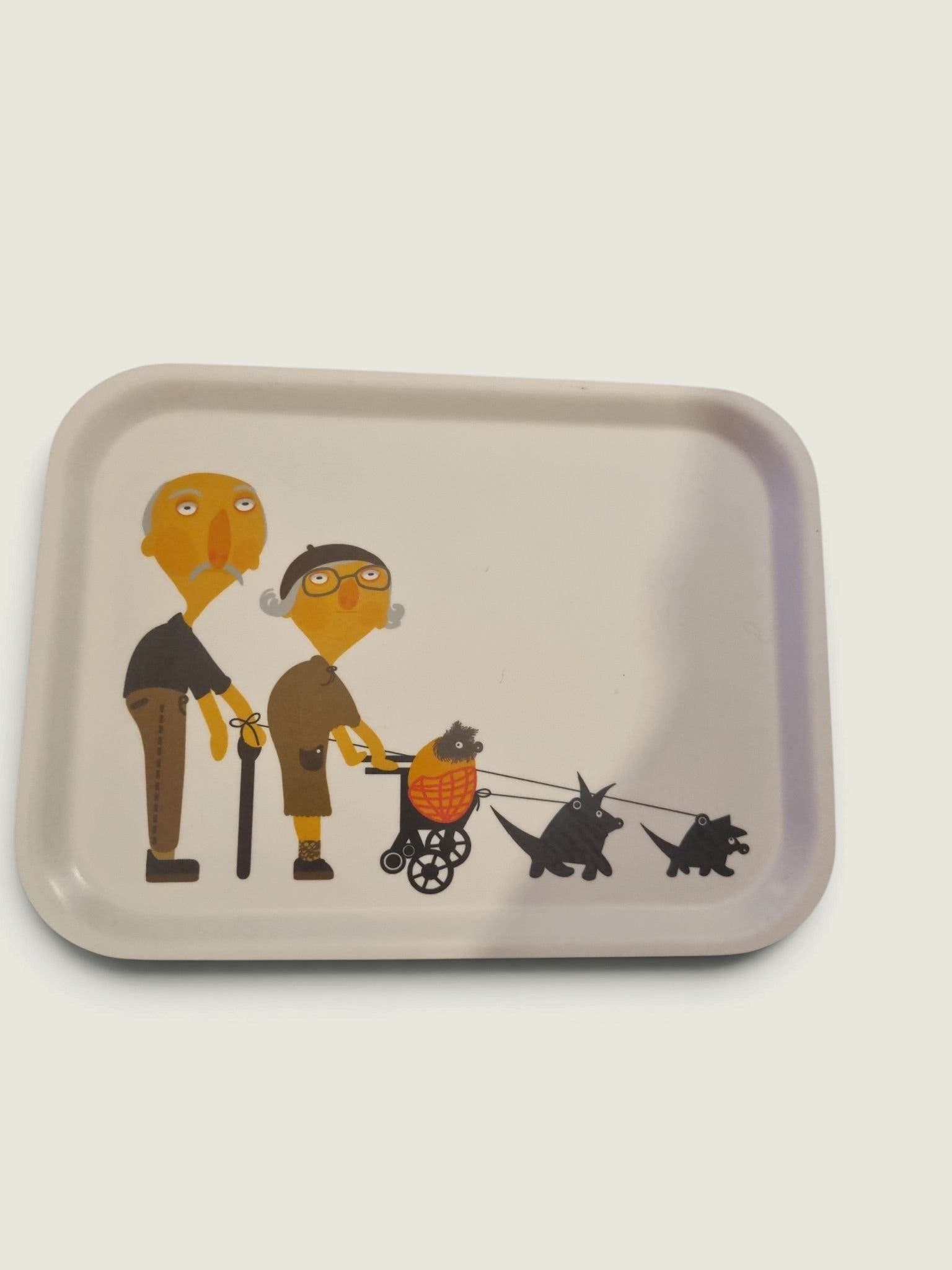 HANNAH-Lii MOLIN Illustrated Serving Tray