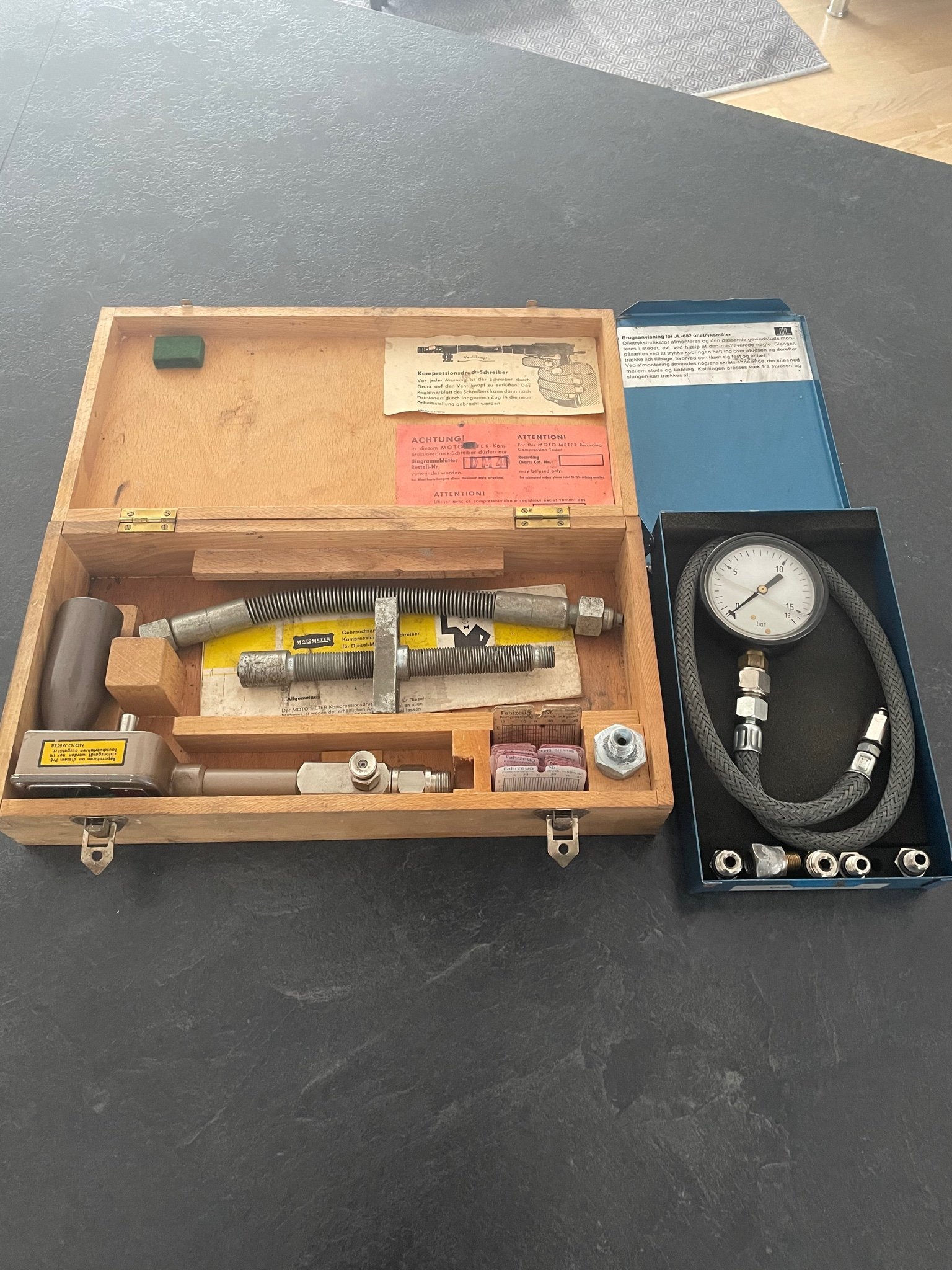 Motometer kompressionsprovare + oljetryckmätare (448612263) ᐈ Köp på ...
