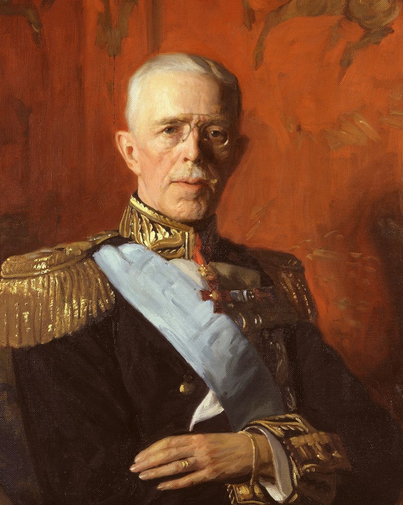 Kung Gustaf V Limited Edition canvastavla en av.. (340686081) ᐈ Köp på