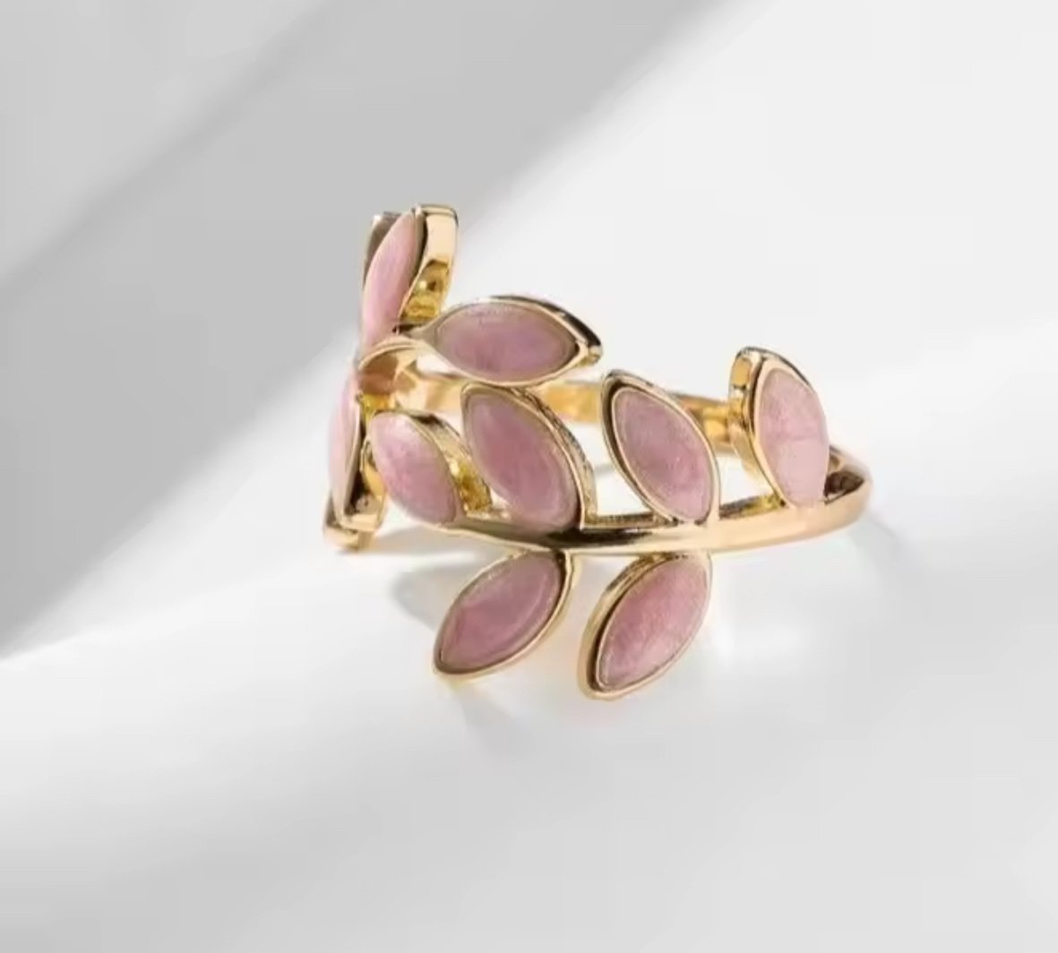 Fin multilayer open curve cuff rin.. | Köp från BonGems på Tradera ...