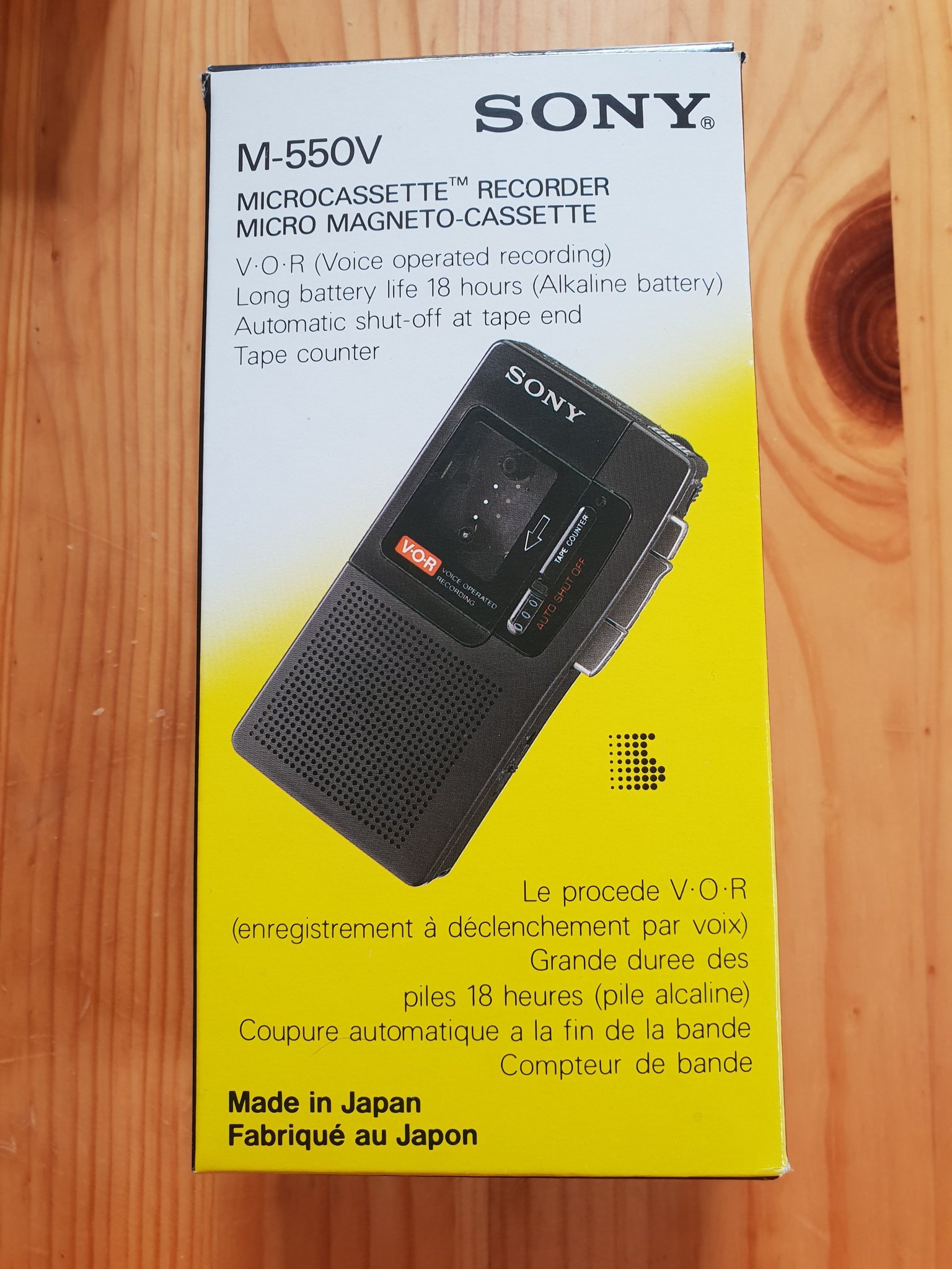 Diktafon/ Fickminne Microcassette recorder Sony.. (392243112) ᐈ Köp på Tradera