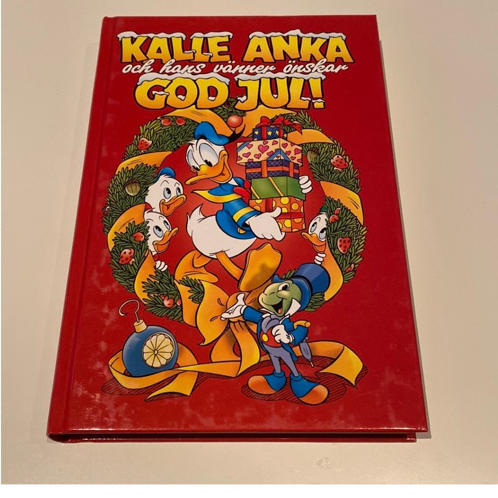 Kalle Anka och hans vänner önskar GOD JUL Bok 8 Köp på Tradera