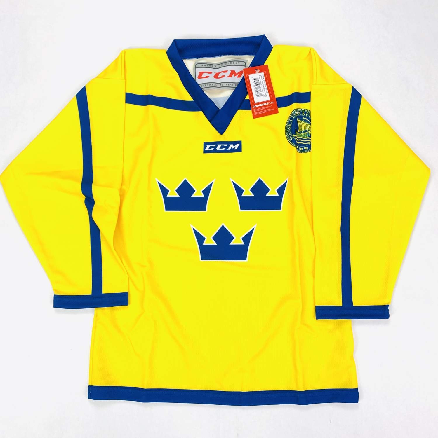 Sverige Hockeytröja, CCM Hockeylandslaget.. (376974018) ᐈ Footly på Tradera