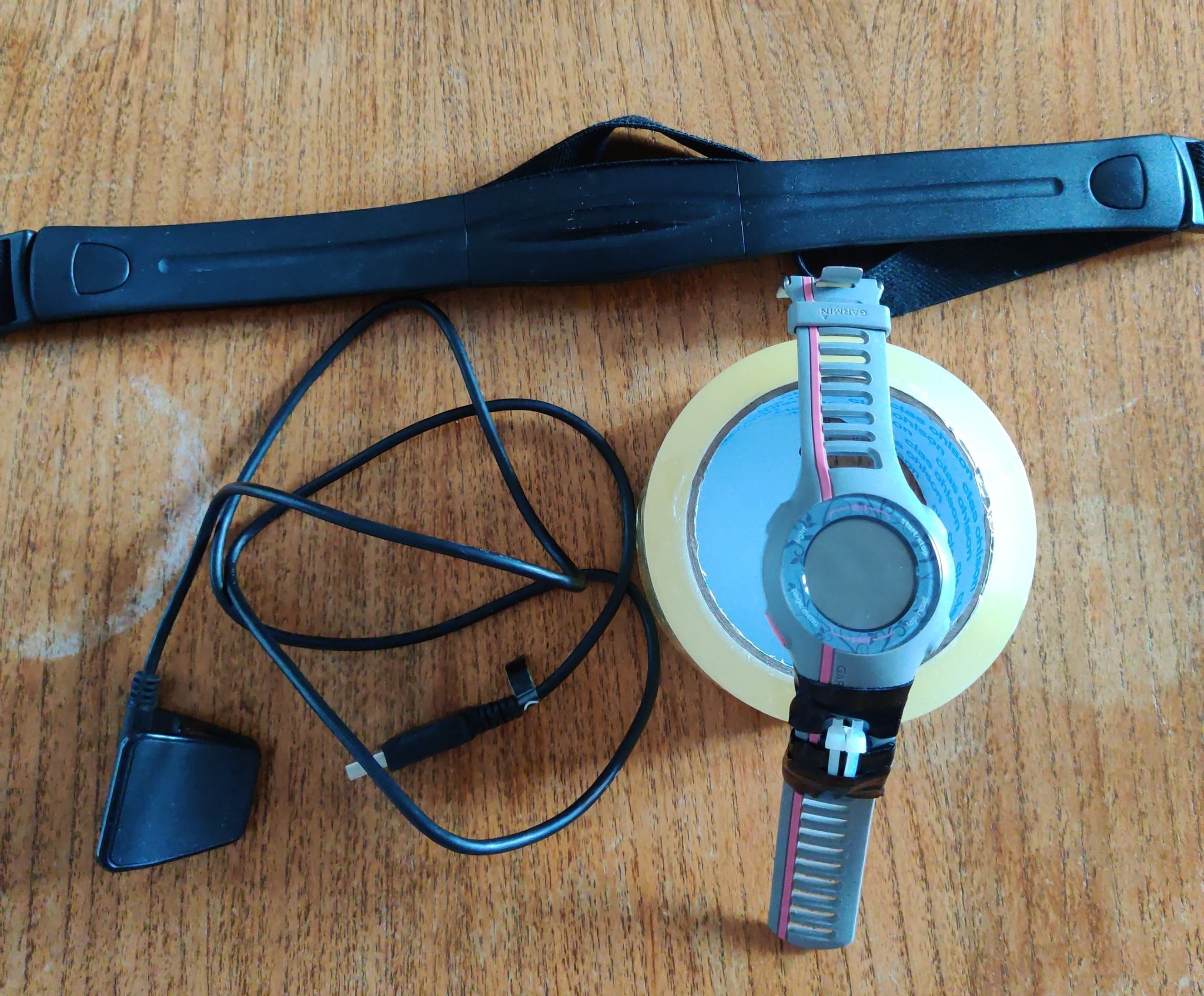 Garmin Forerunner 110, inkl. Laddare och pulsba.. Köp på Tradera