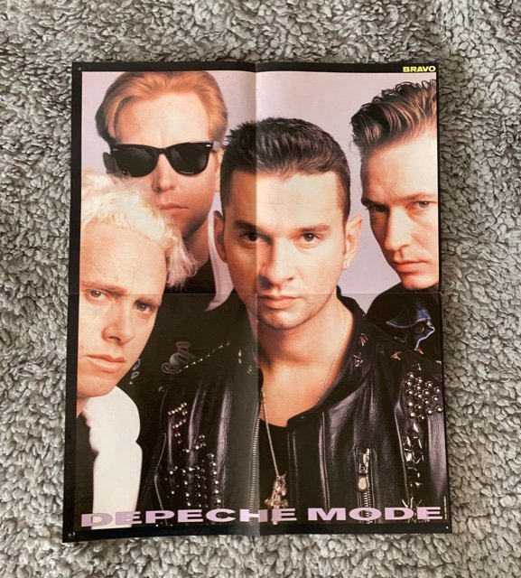 Se produkter som liknar Depeche Mode / NKOTB poster 9.. på Tradera