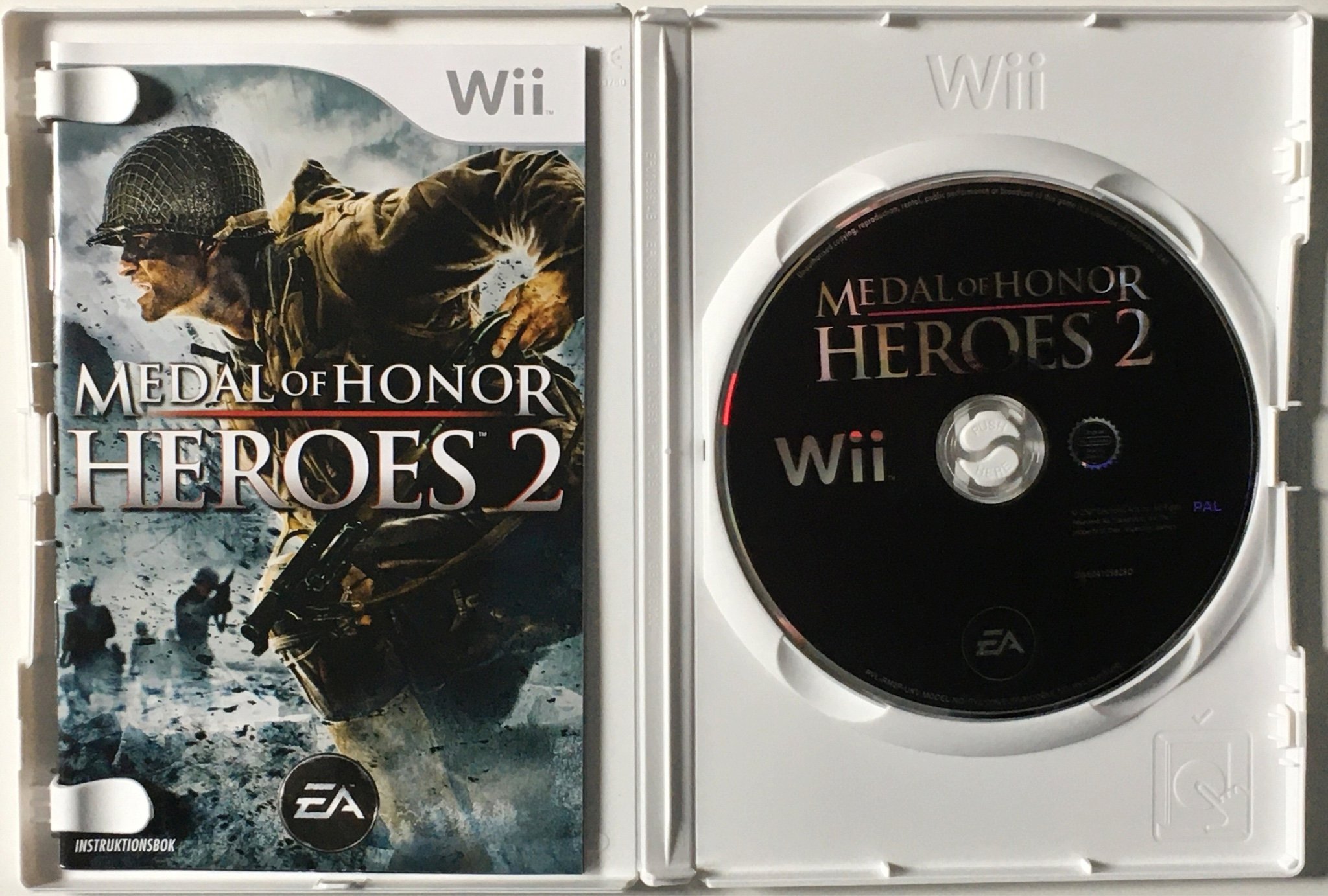 Nintendo Wii Medal of Honor Heroes 2 (407641946) ᐈ Köp på Tradera