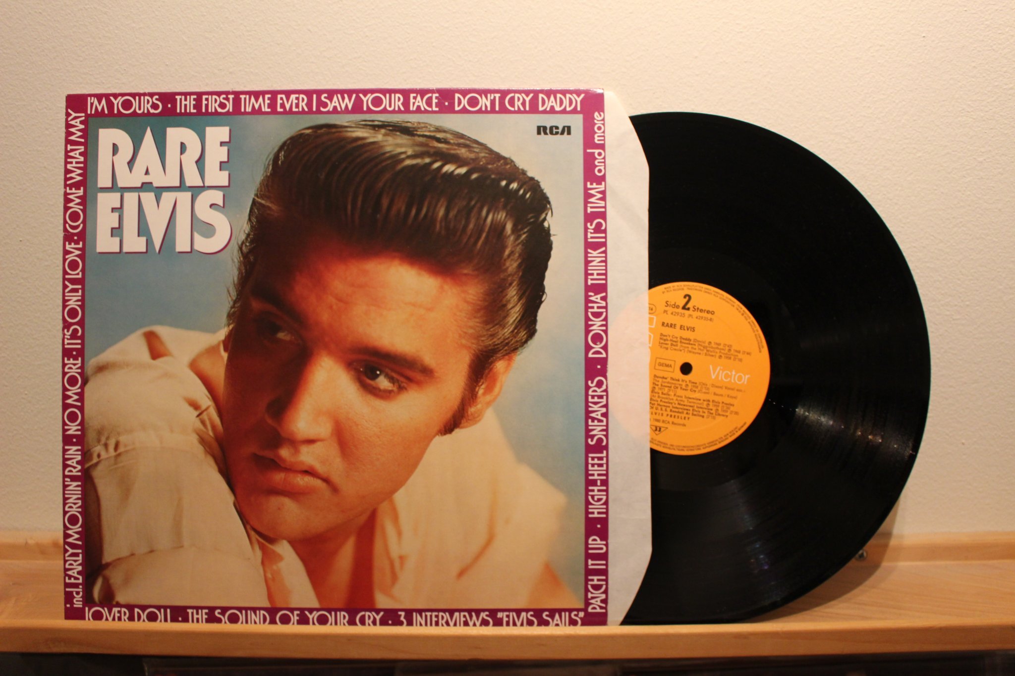 LP, vinyl, Elvis Presley, "Rare" (407404065) ᐈ Köp på Tradera