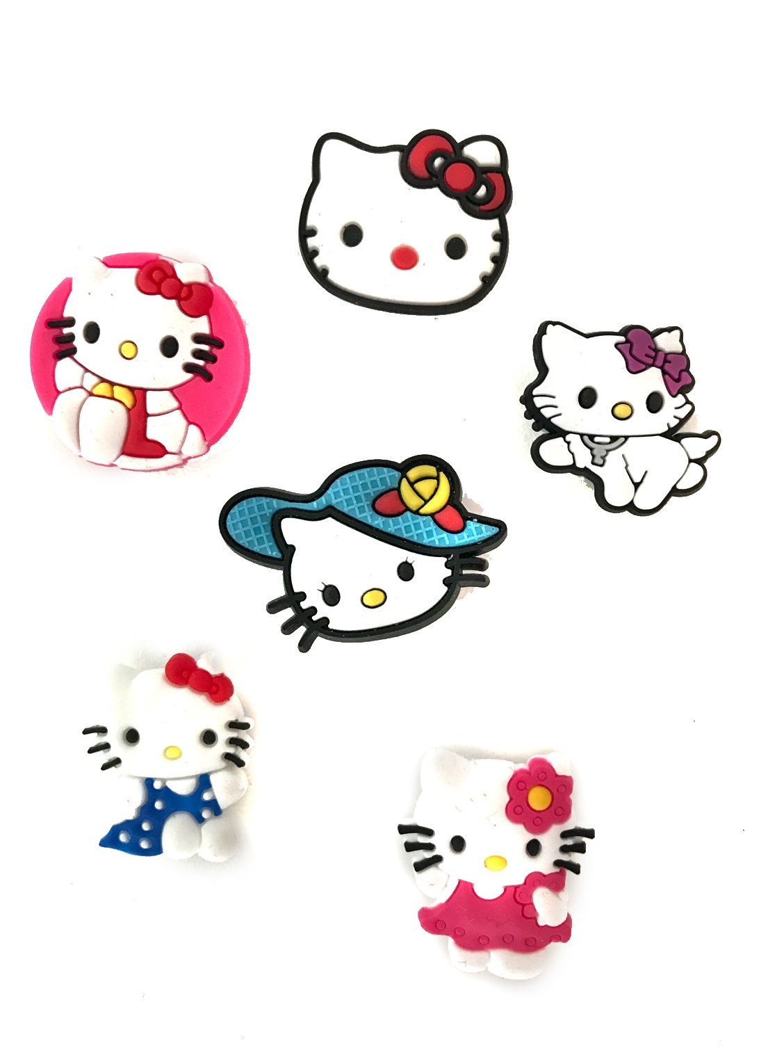 JIBBITZ / Skosmycken HELLO KITTY 2 Crocs 6 st.. (409793191) ᐈ Köp på