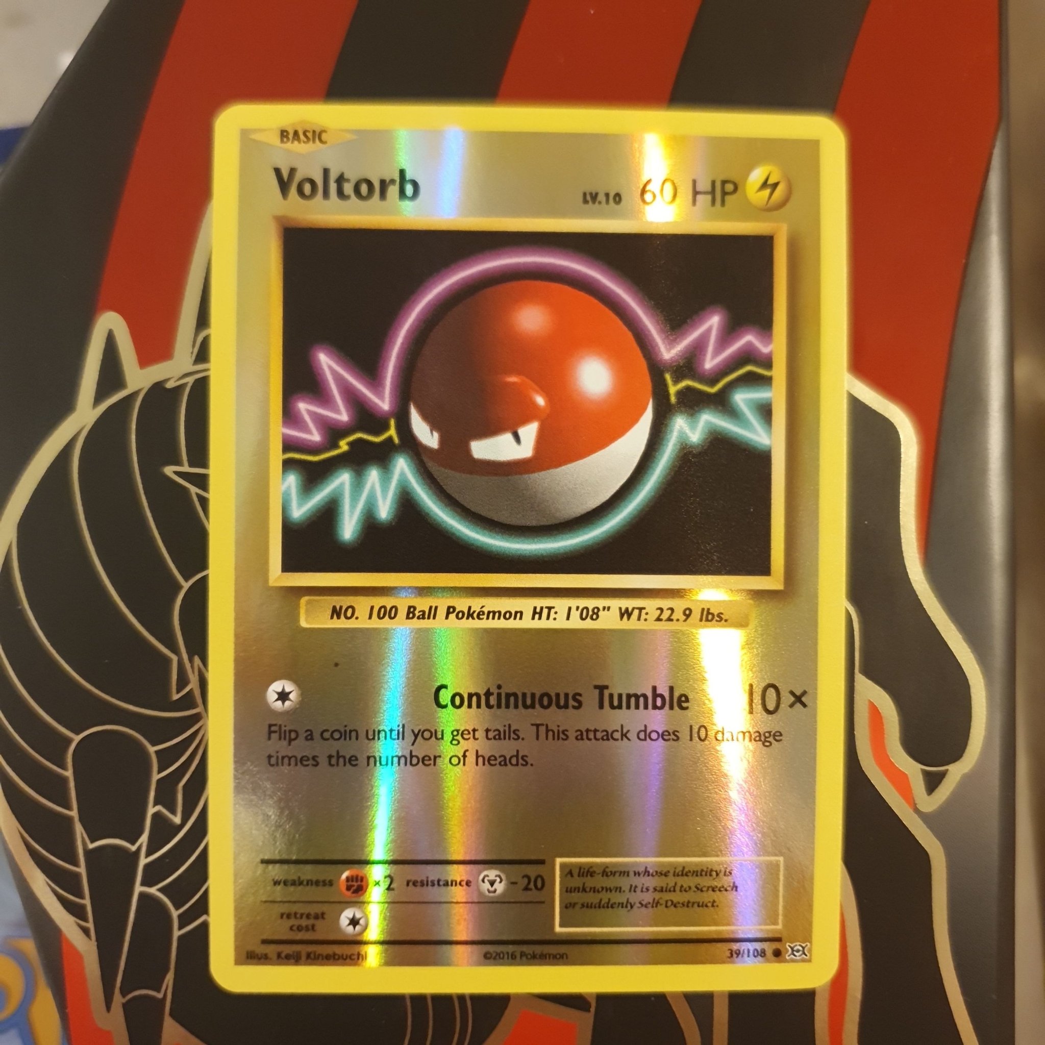 Voltorb [Reverse Holo] 39 Pokemon kort Evoluti.. Köp på Tradera