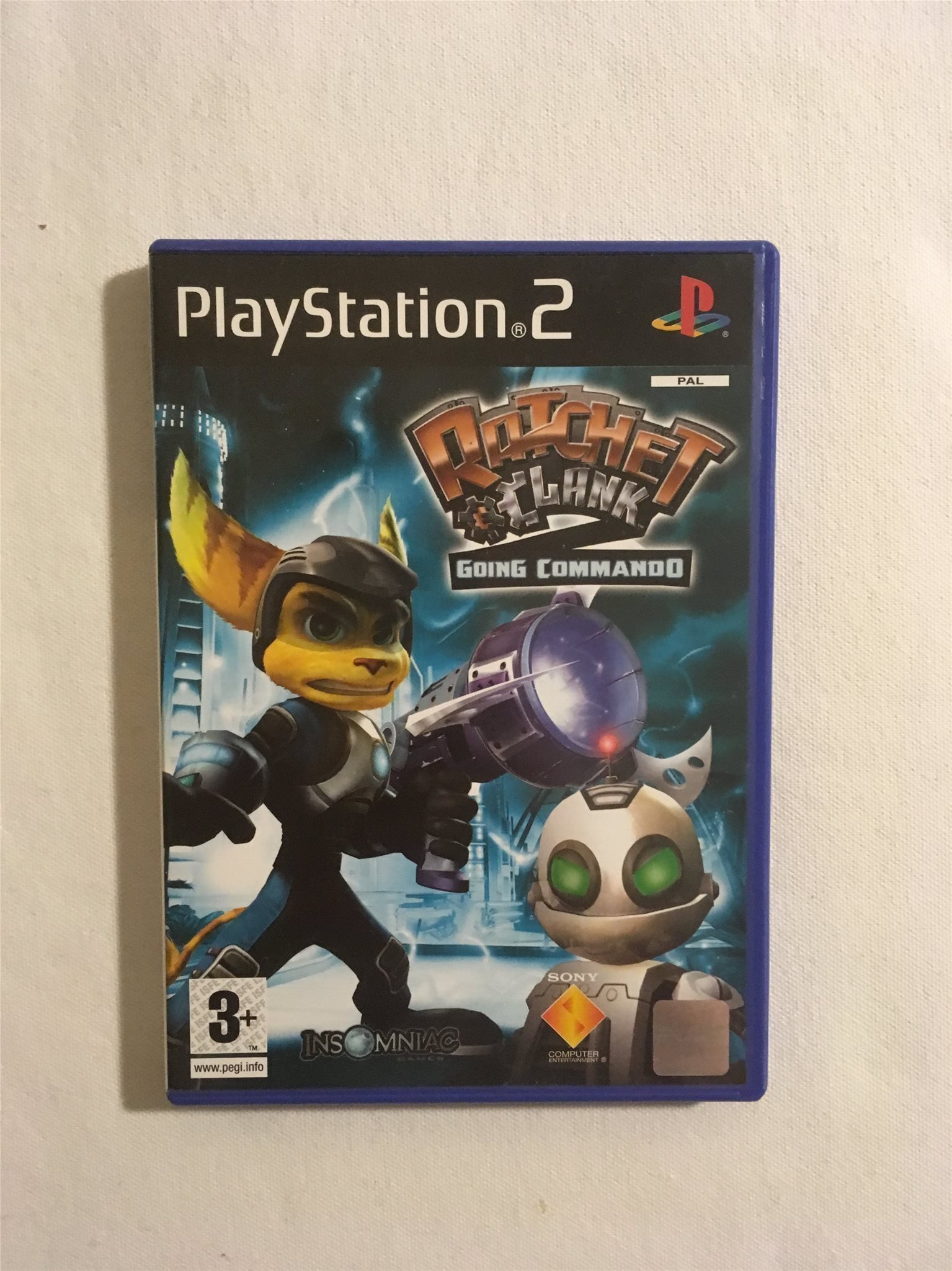 Ratchet and Clank 2 Going Commando Ps2 KOMPLETT