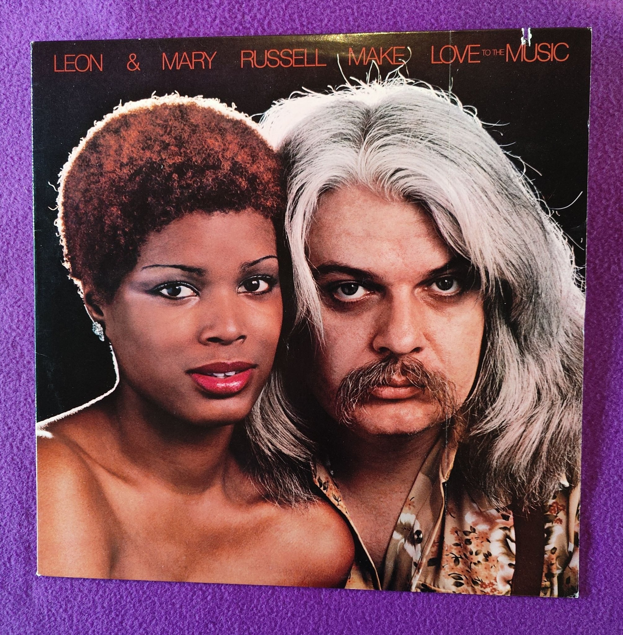 Leon & Mary Russell - Make Love To The Music LP.. | Köp på Tradera ...