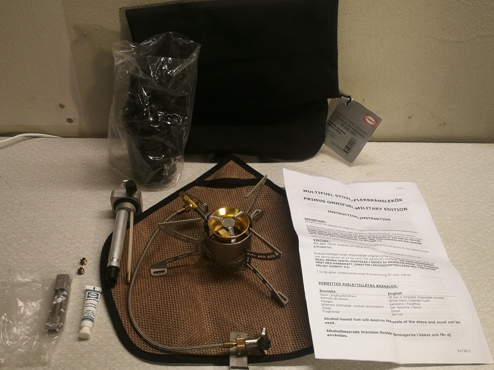 Primus kök primus multifuel stove camping.Ny sk.. (416757435) ᐈ Köp på Tradera