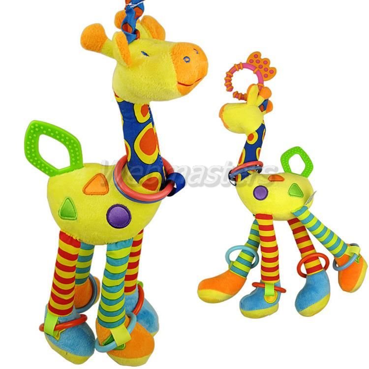 Giraff mjukisdjur gosedjur leksak med ringar ringar ringar 87795a Giraff mjukisdjur gosedjur leksak med ringar ringar ringar 87795a