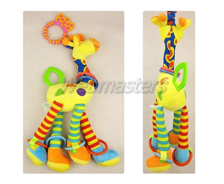 Giraff mjukisdjur gosedjur leksak med ringar ringar ringar 87795a Giraff mjukisdjur gosedjur leksak med ringar ringar ringar 87795a
